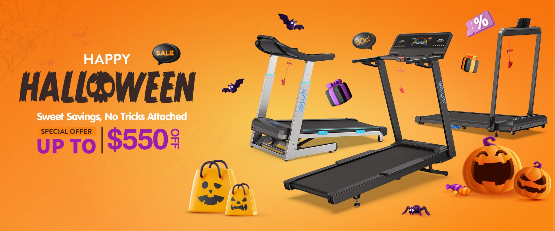 🎃 Spooky Season Fitness: Best WellFit Treadmills to Grab This Halloween