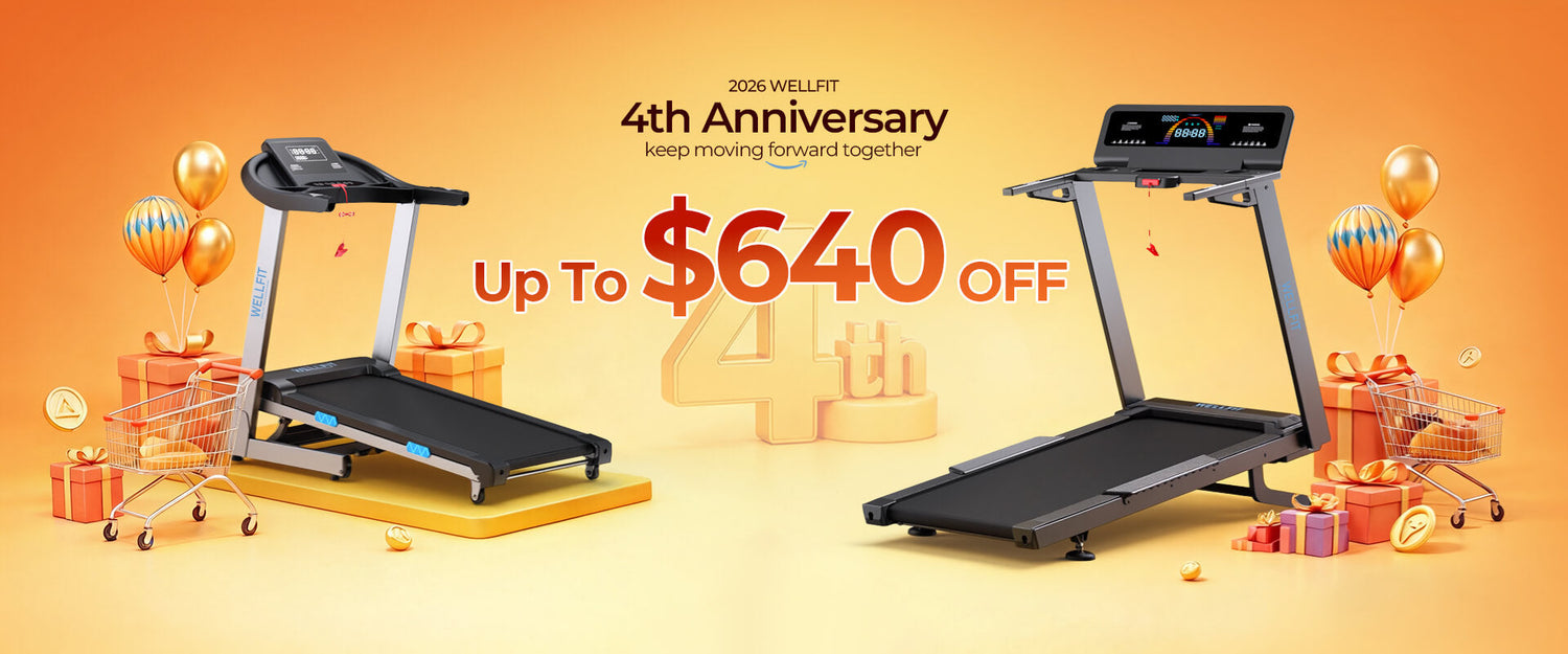 WELLLFIT Walking Pad & Treadmill Mid-Year Deal