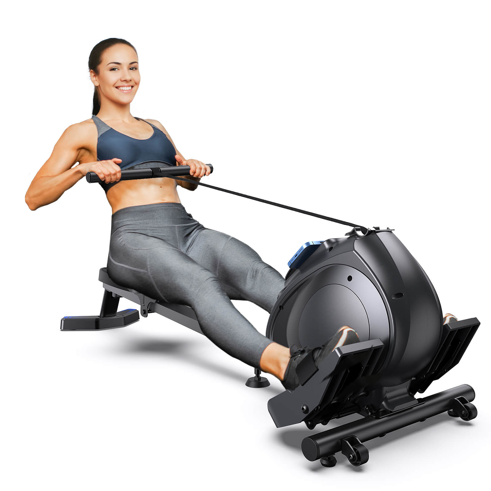 RW001 - Smart Rowing Machine For Home With 300 Lbs Capacity-1