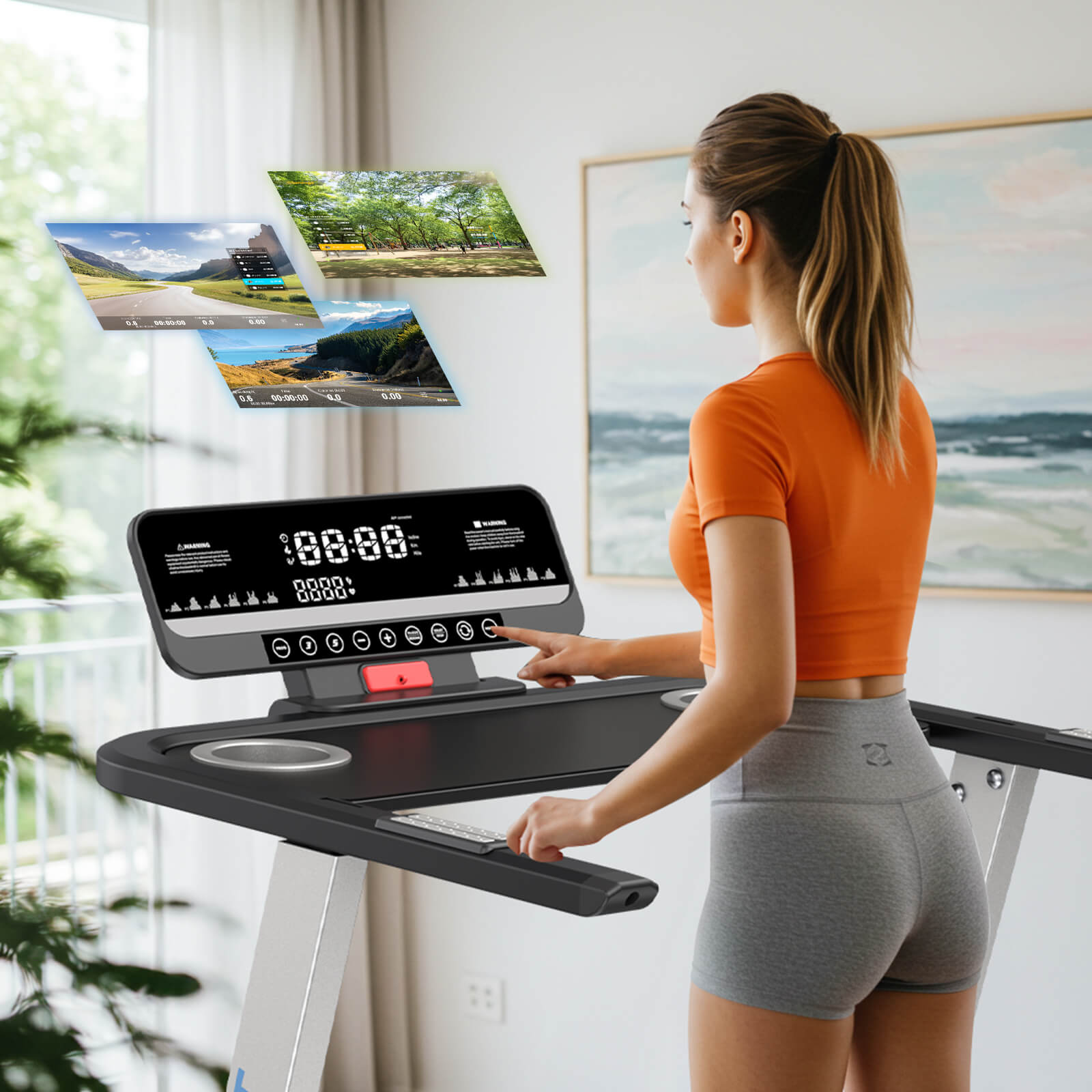 WELLFIT TM006 best budget treadmill for heavy person
