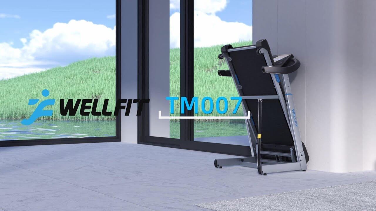 Heavy-Duty Height-Adjustable Foldable Treadmill