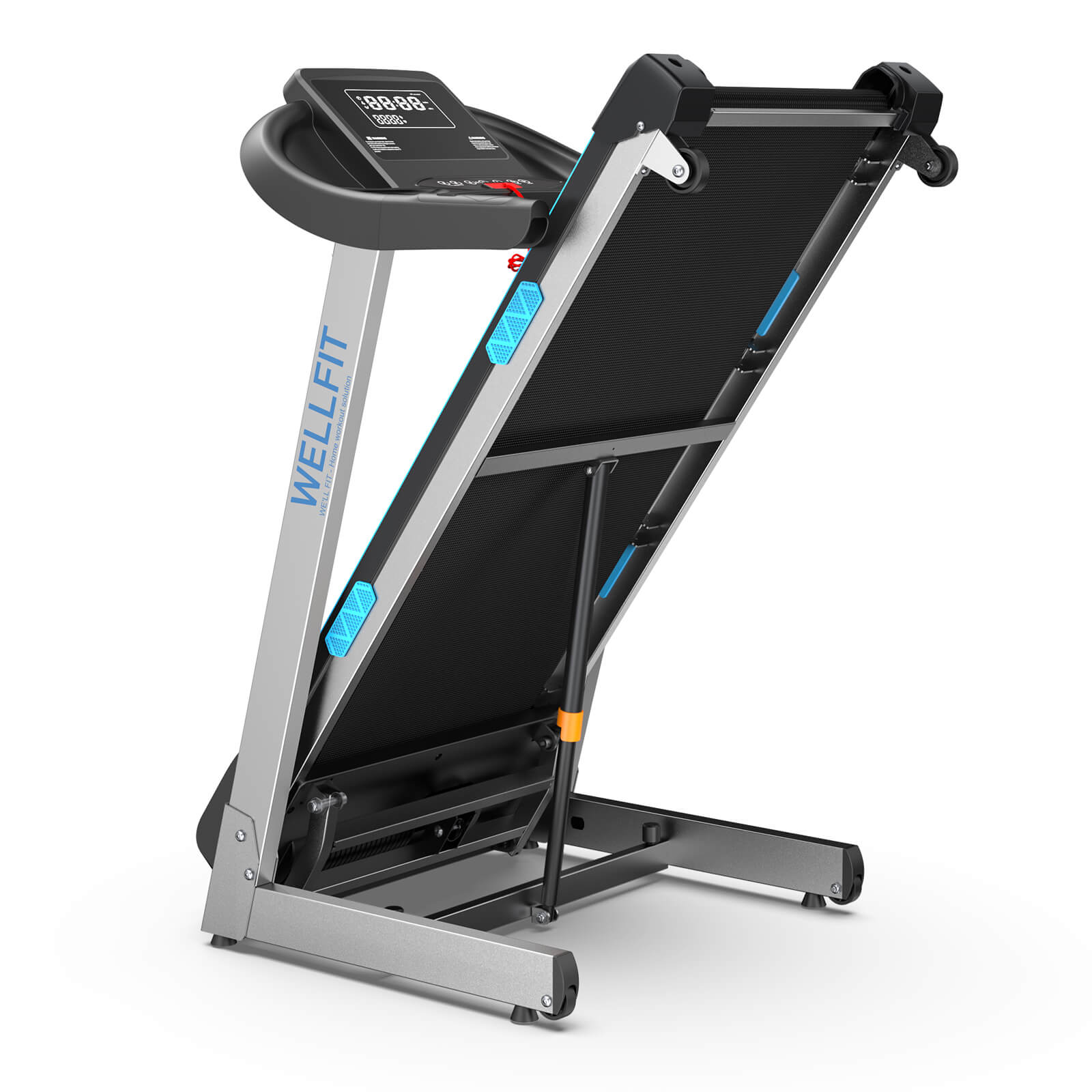 TM007 Foldable Treadmill 15% Auto Incline 18*43" Running Area