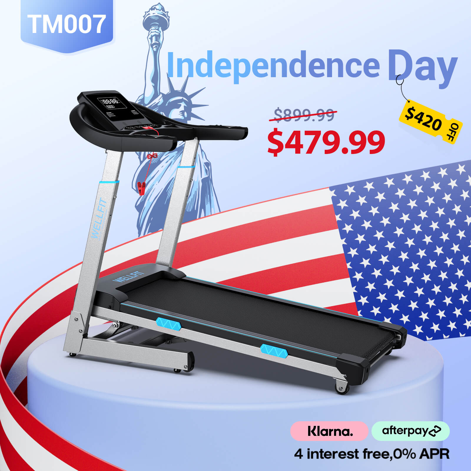 TM007 - Height Adjustable Treadmill With Auto Incline-1