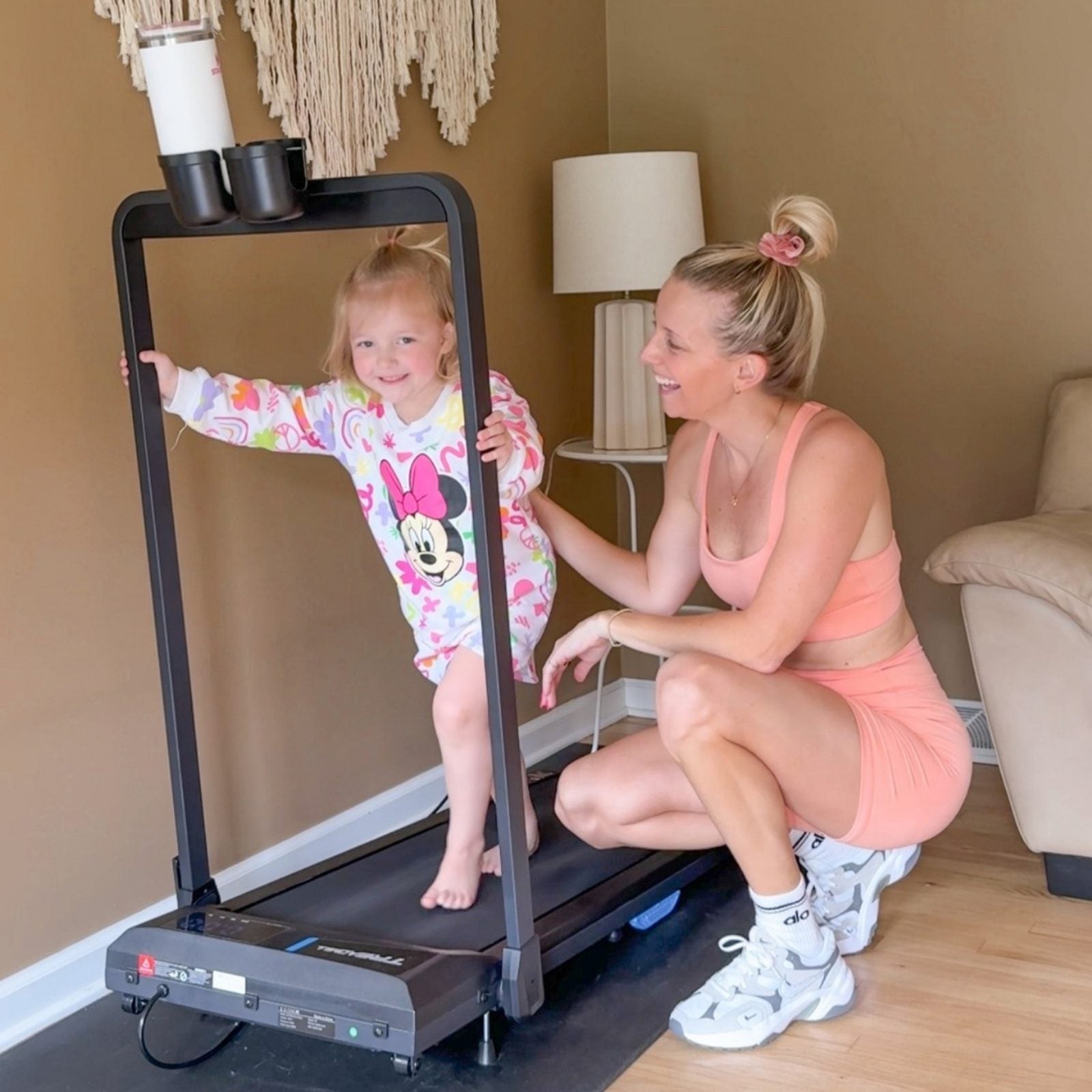 2025 Upgraded-TM010 Smart 2 in 1 Folding 10% Incline Treadmill