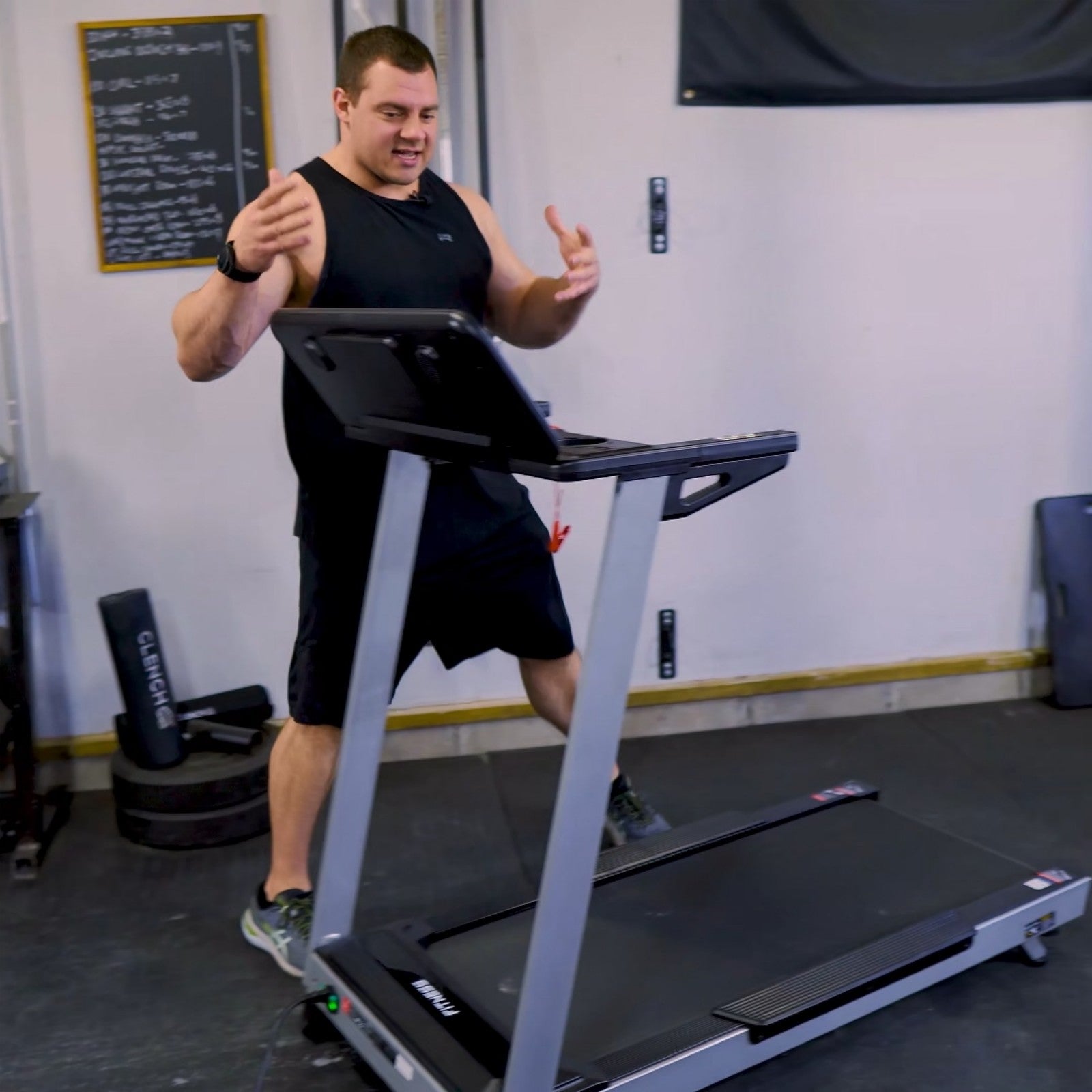 TM024 - Heavy Duty Treadmill With Max 9.9 MPH-2