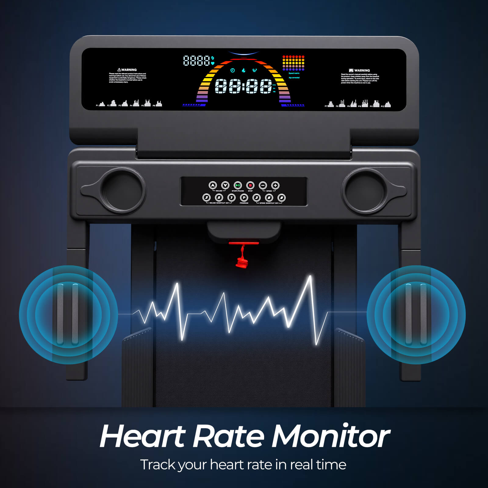 2026 TM029 Pro Heavy Duty Treadmill With 15% Auto Incline