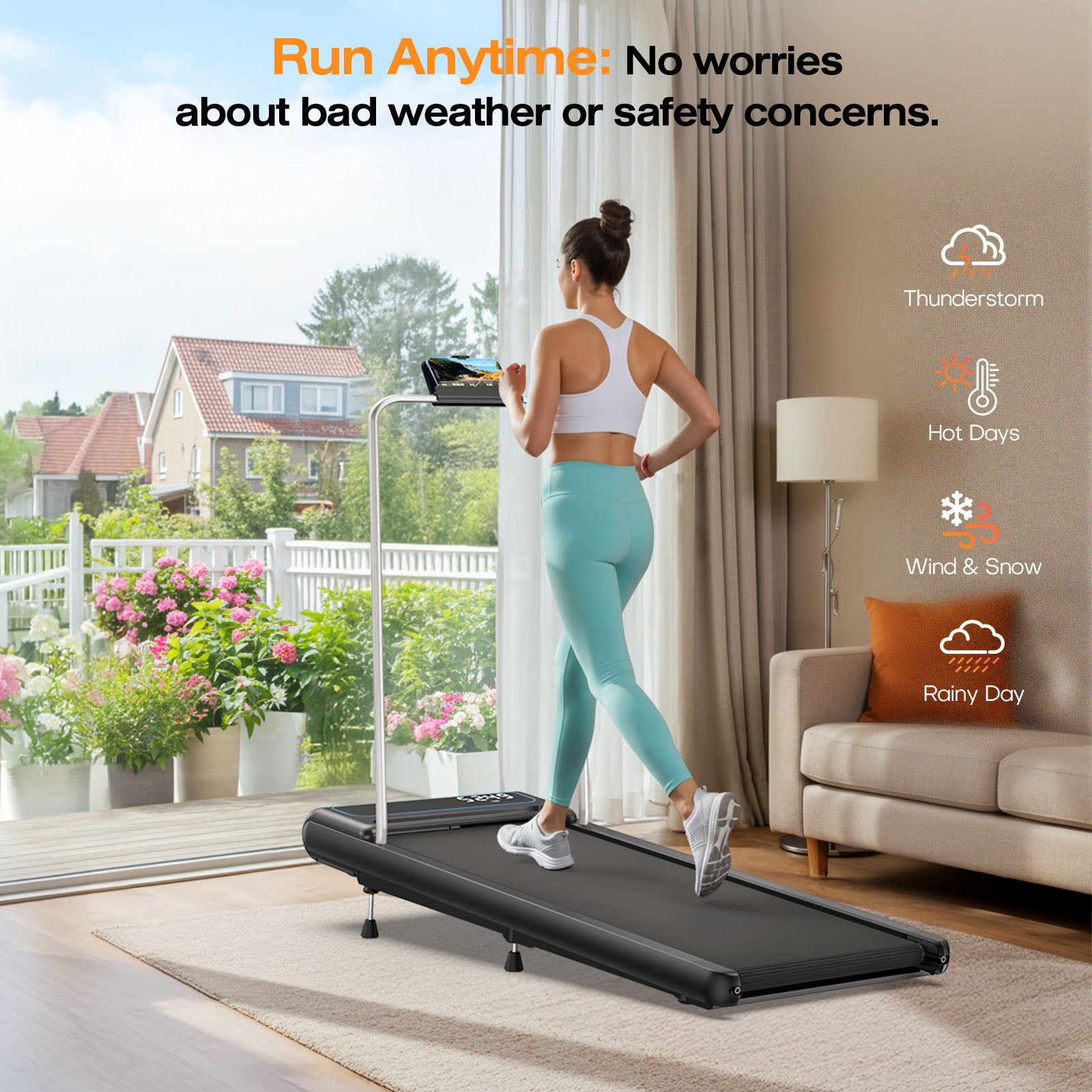 WELLFIT TM030 weatherproof treadmill
