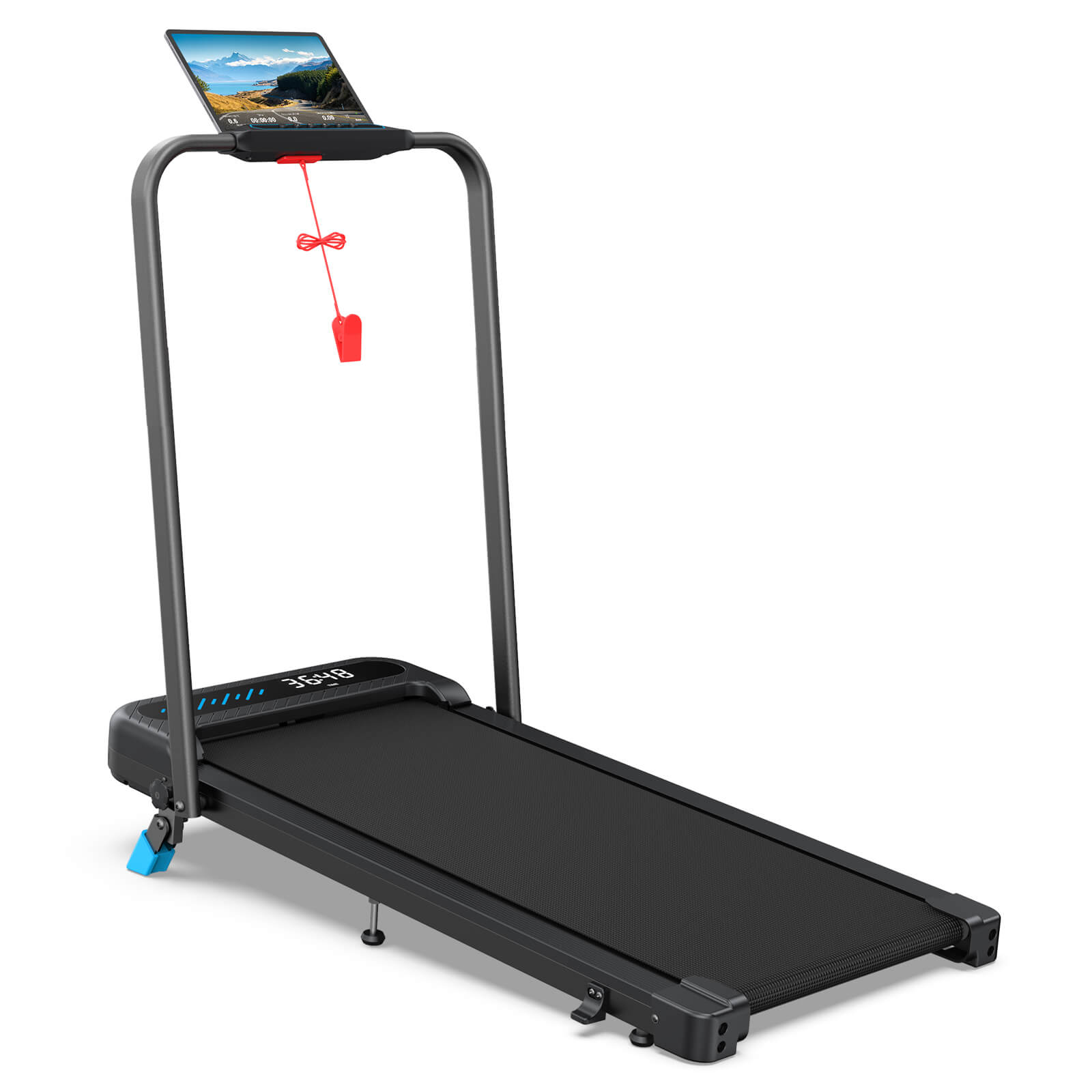 WELLFIT TM037_foldable treadmill with incline for home gym 1600x1600