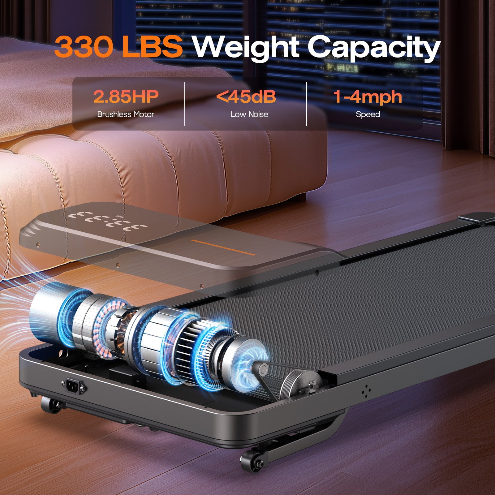 WP017 Auto Incline Walking Pad
