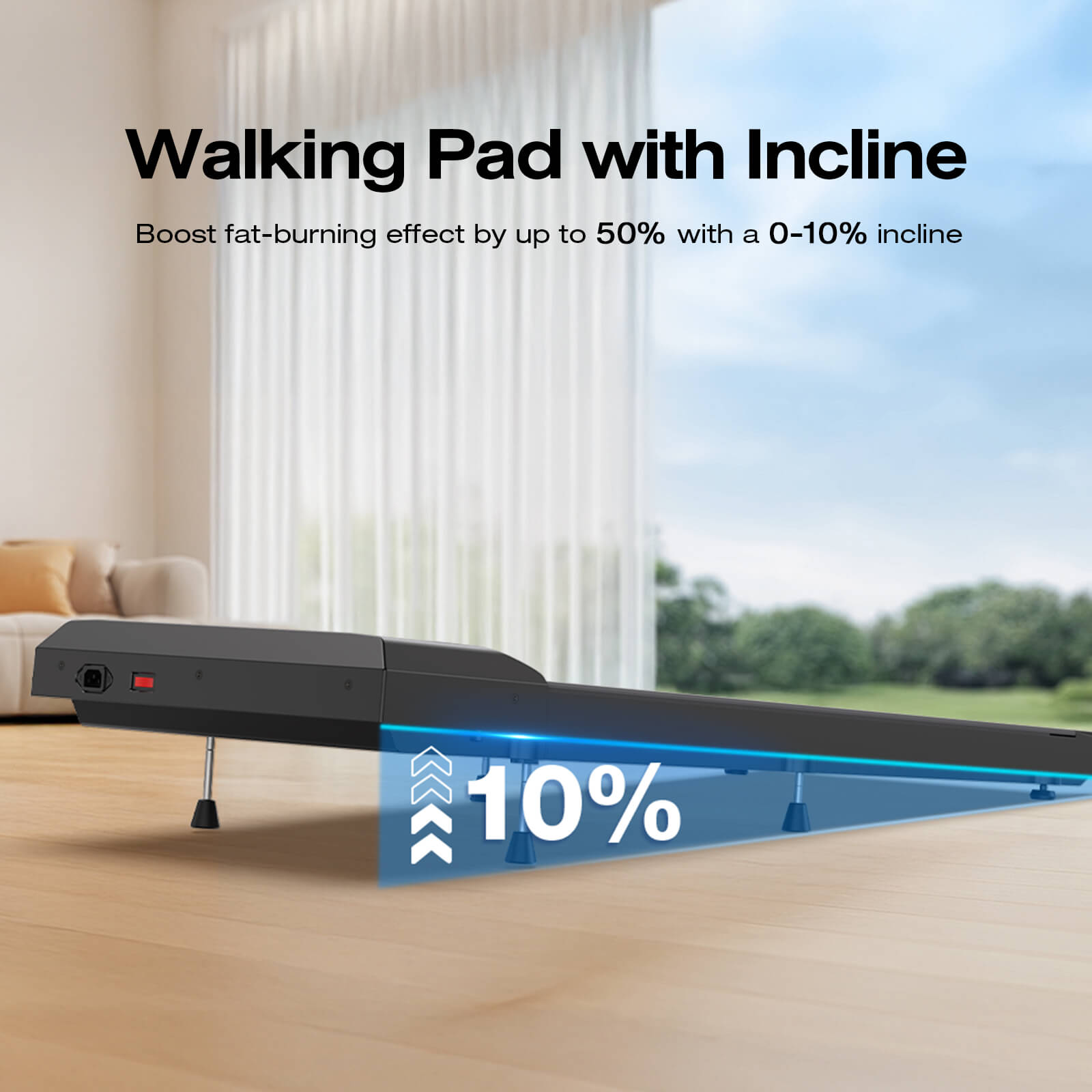 WP023 10% Incline Walking Pad