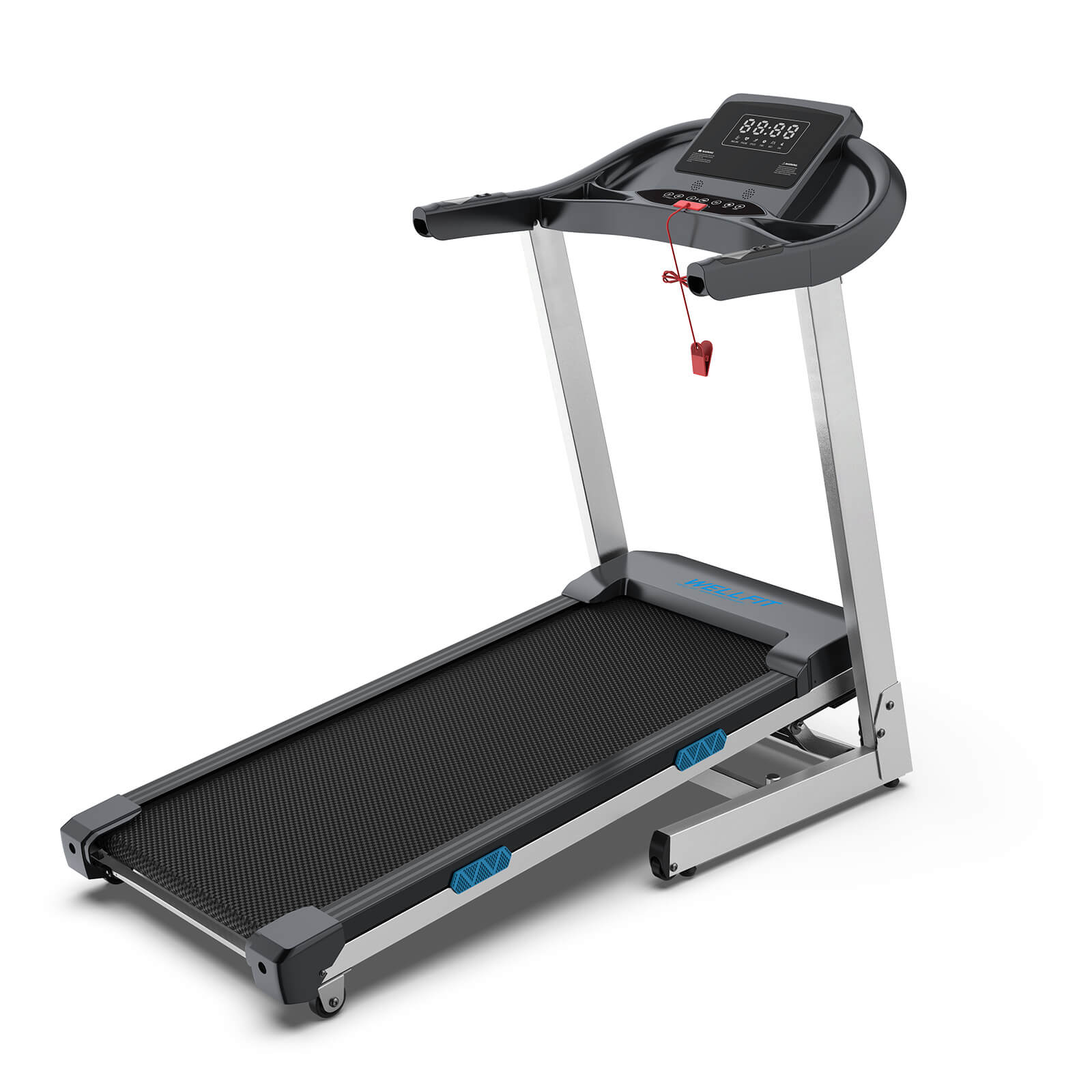 WELLFIT Treadmill TM007_desk treadmill with handrail