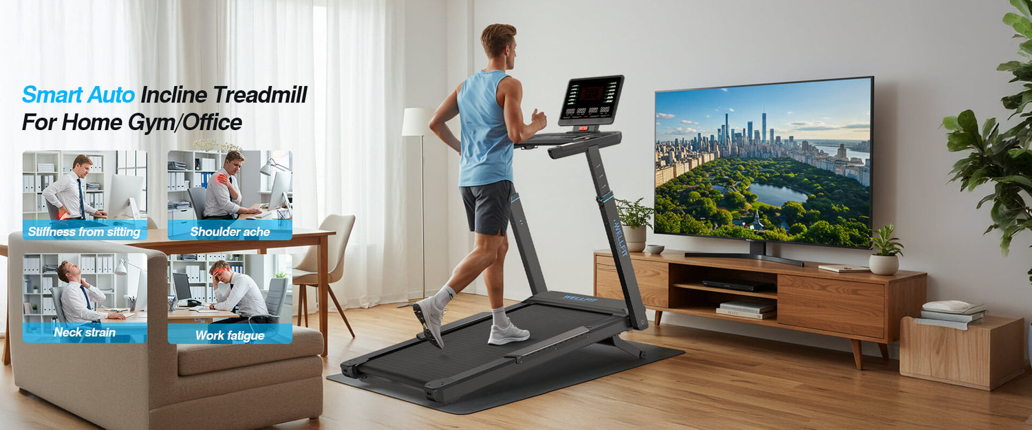 WELLFIT TM033: A Heavy-Duty Treadmill Built for Work and Wellness