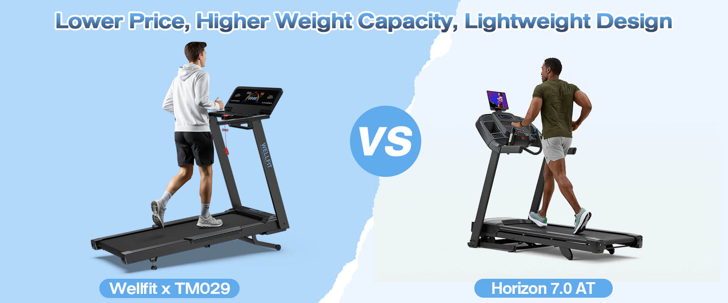 WELLFIT TM029 vs. Horizon 7.0 AT: Which Treadmill Delivers More Than You Expect?