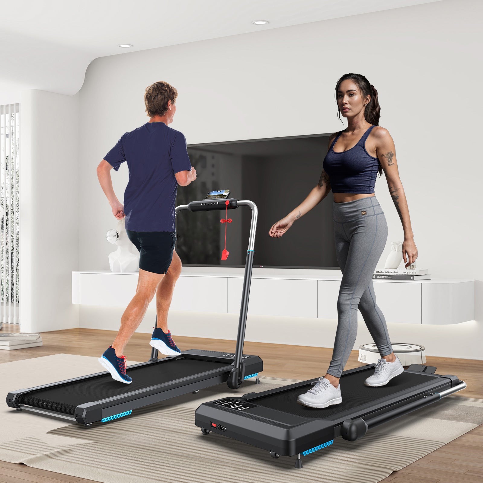 WELLFIT TM002 Treadmills With 330Lbs Max Load