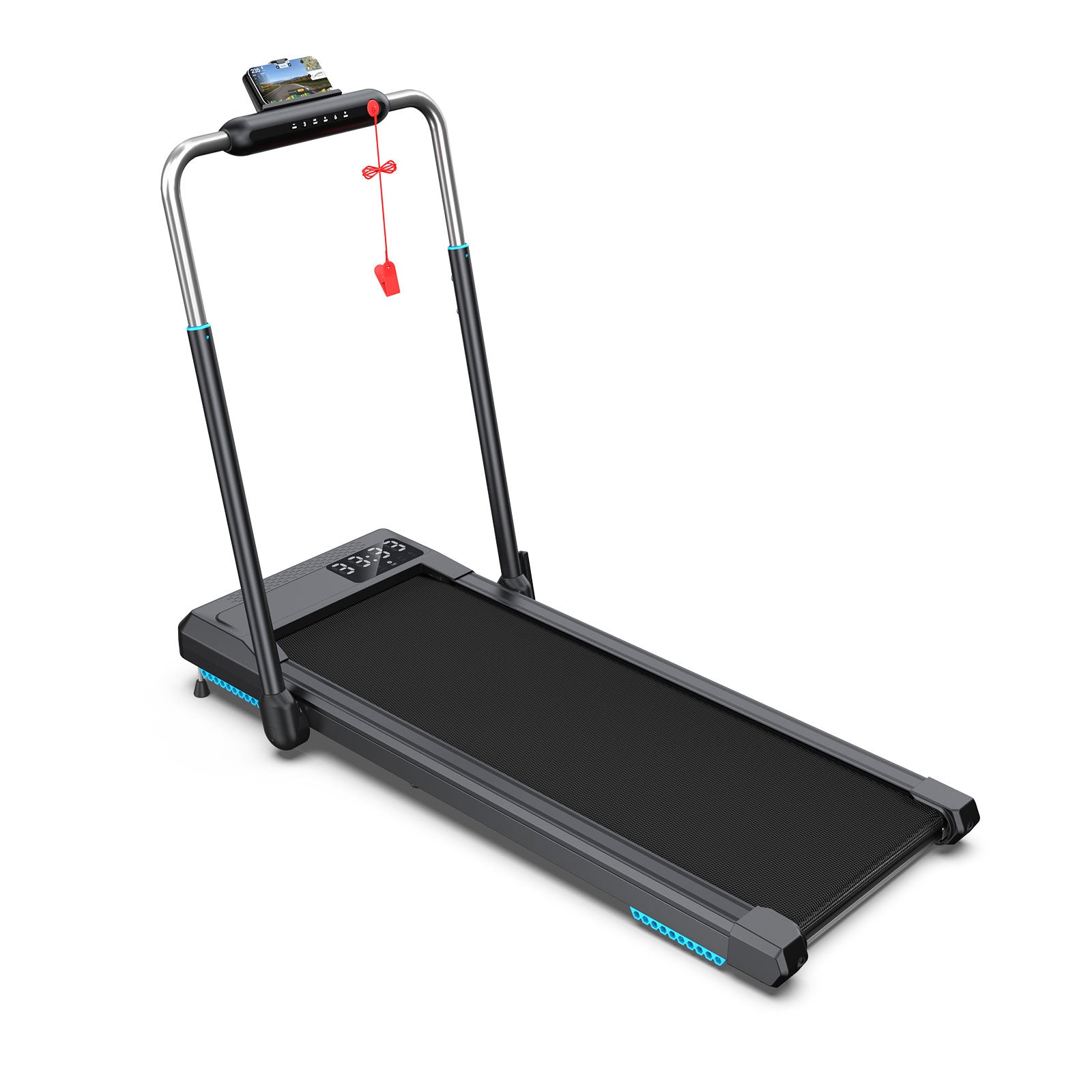 WELLFIT TM002 Walking pad treadmill with handle