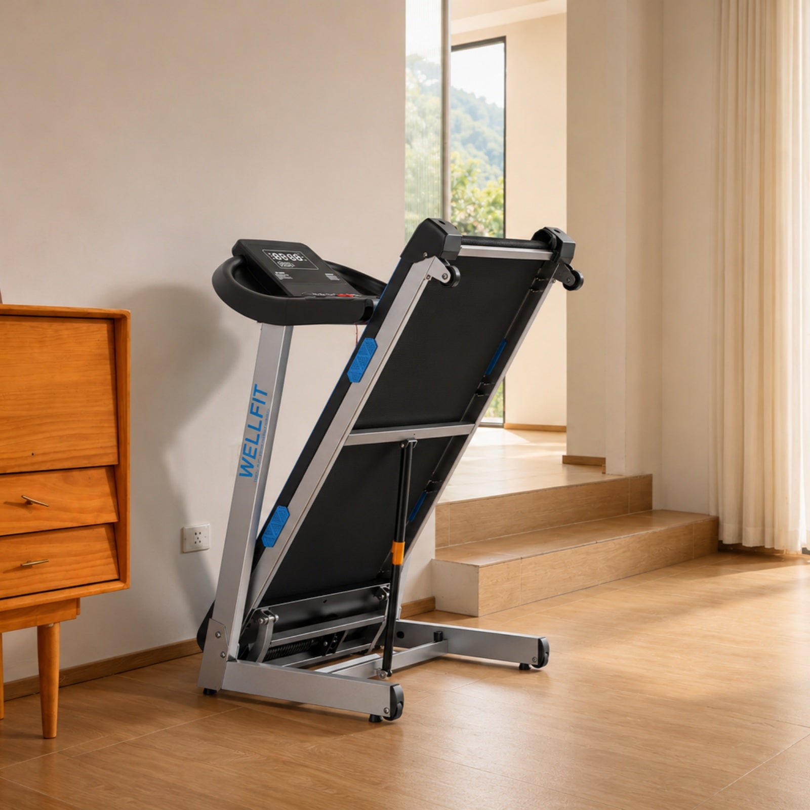2026]TM007 Foldable Auto 15% Incline Treadmill 400 LBS Capacity