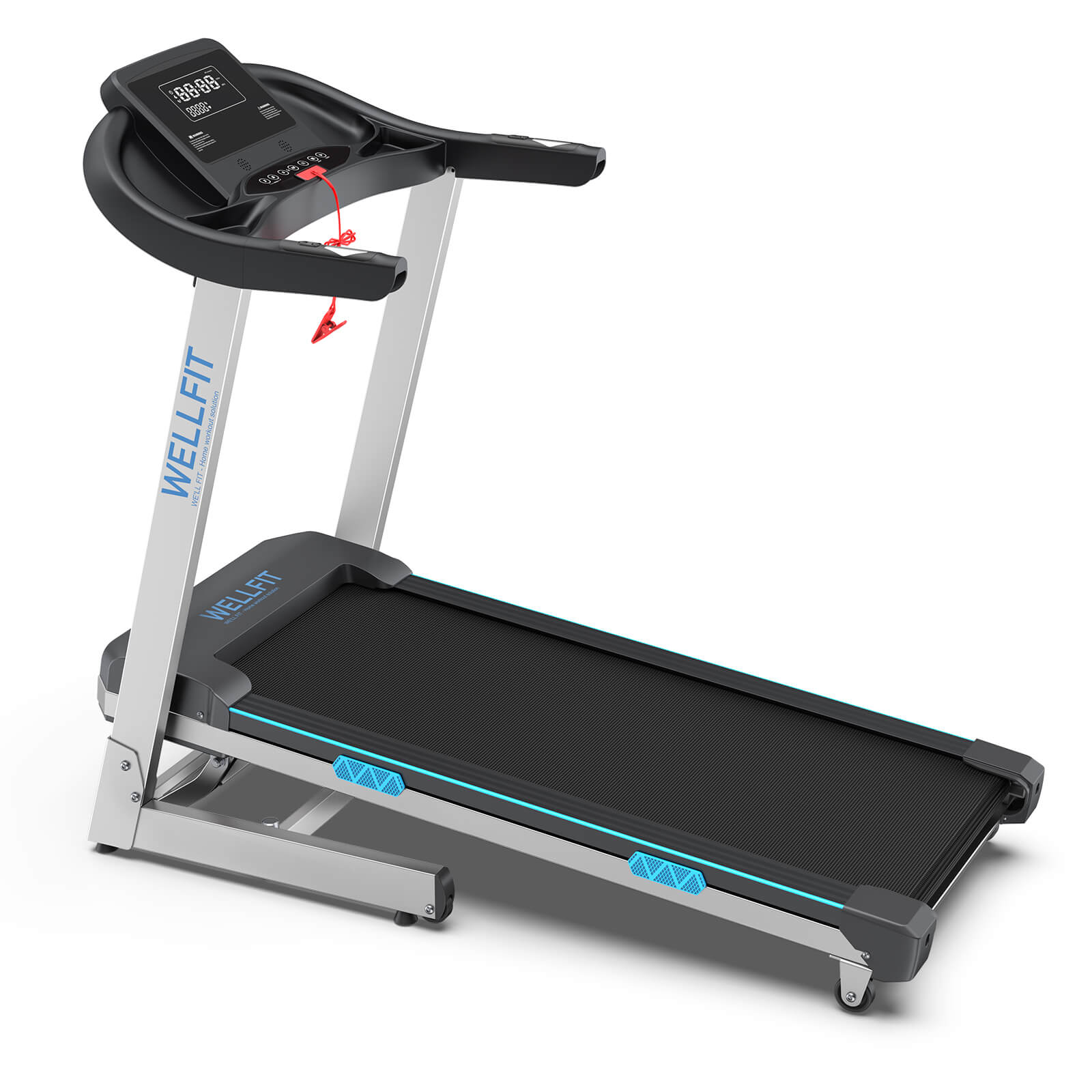 TM007 Foldable Treadmill 15% Auto Incline 18*43" Running Area
