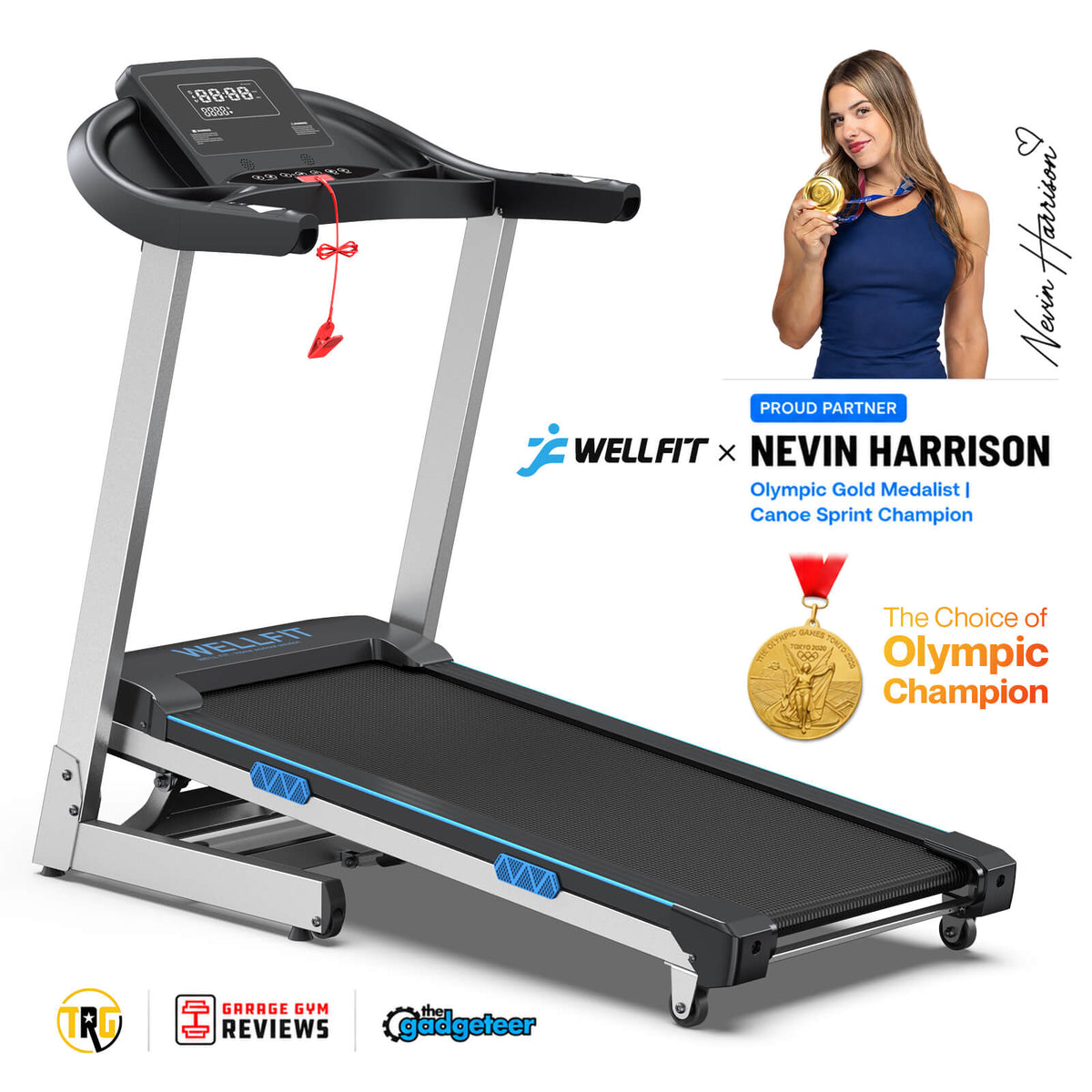 [2026]TM007 Foldable Auto 15% Incline Treadmill 400 LBS Capacity
