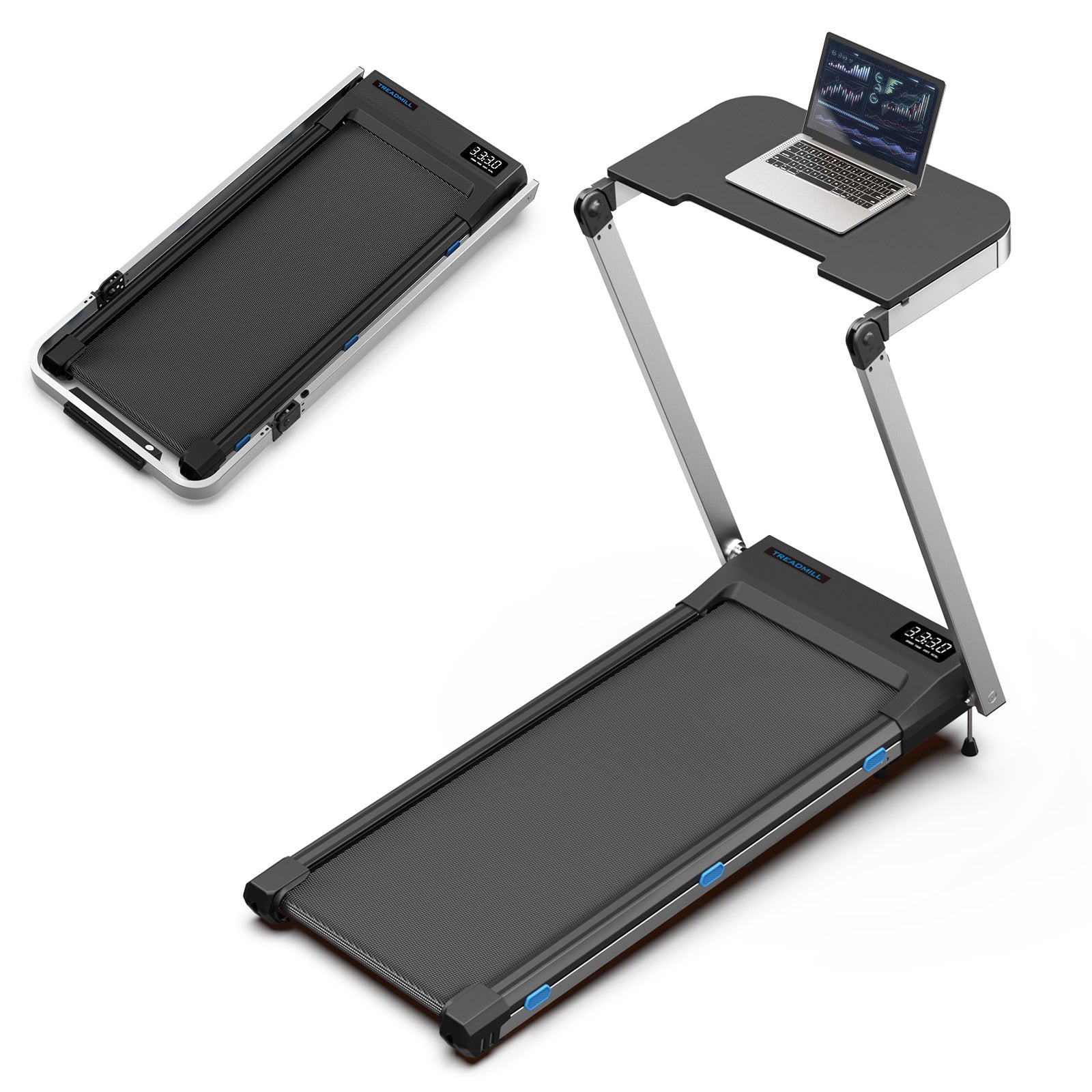 [New Arrival]TM020 3-In-1 Foldable Treadmill with Desk