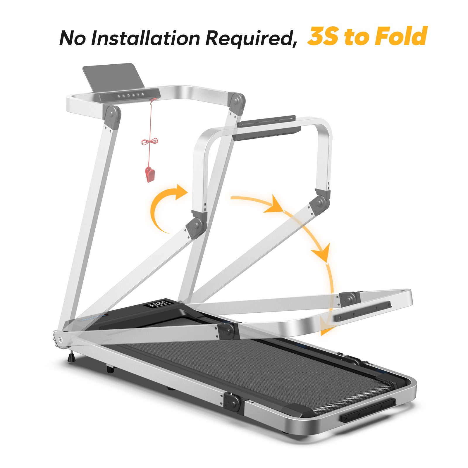 [New Arrival]TM020 3-In-1 Foldable Treadmill with Desk