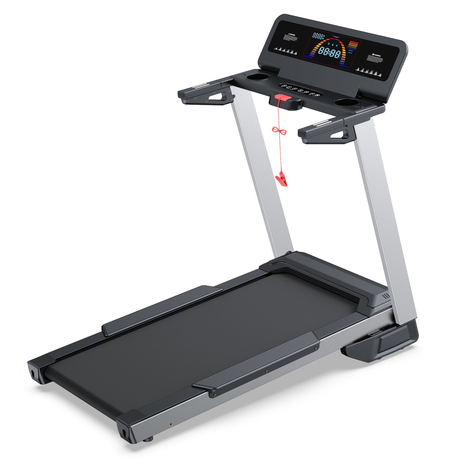 [New Arrival]TM024 Foldable Treadmill-450LBS-9.9mph