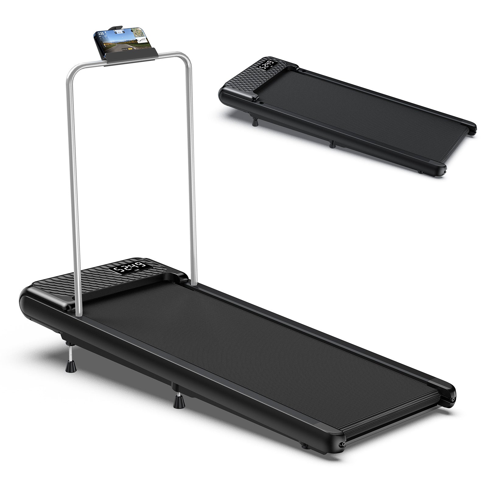 [New] TM027-Treadmill With Handrail And Mute Mode