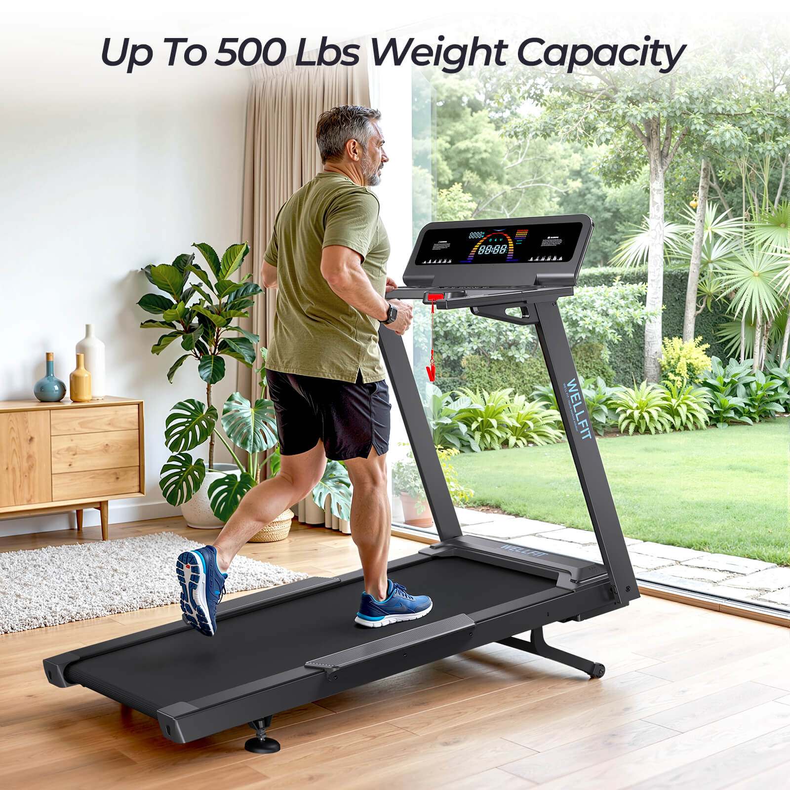 2026 TM029 Pro Heavy Duty Treadmill With 15% Auto Incline