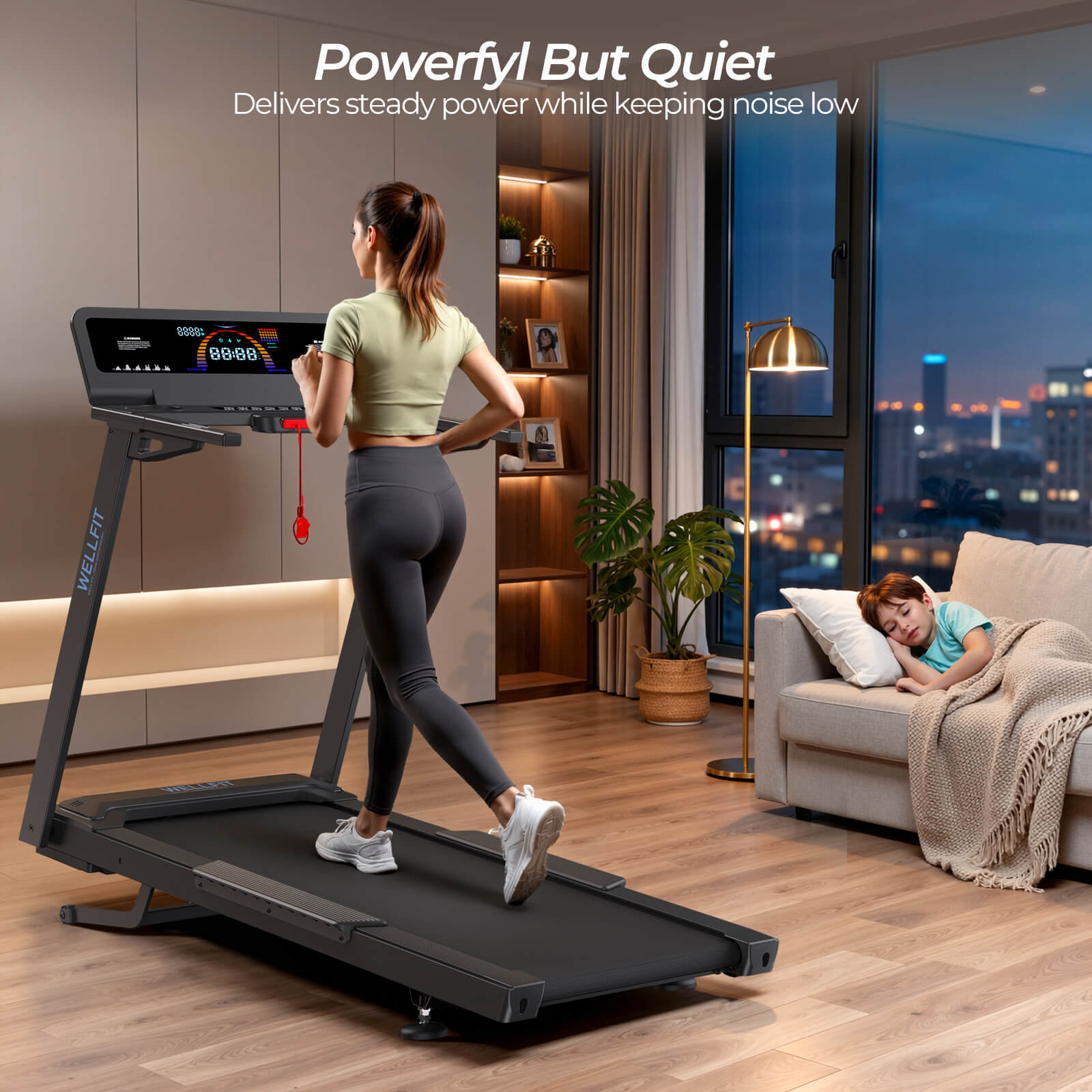 2026 TM029 Pro Heavy Duty Treadmill With 15% Auto Incline