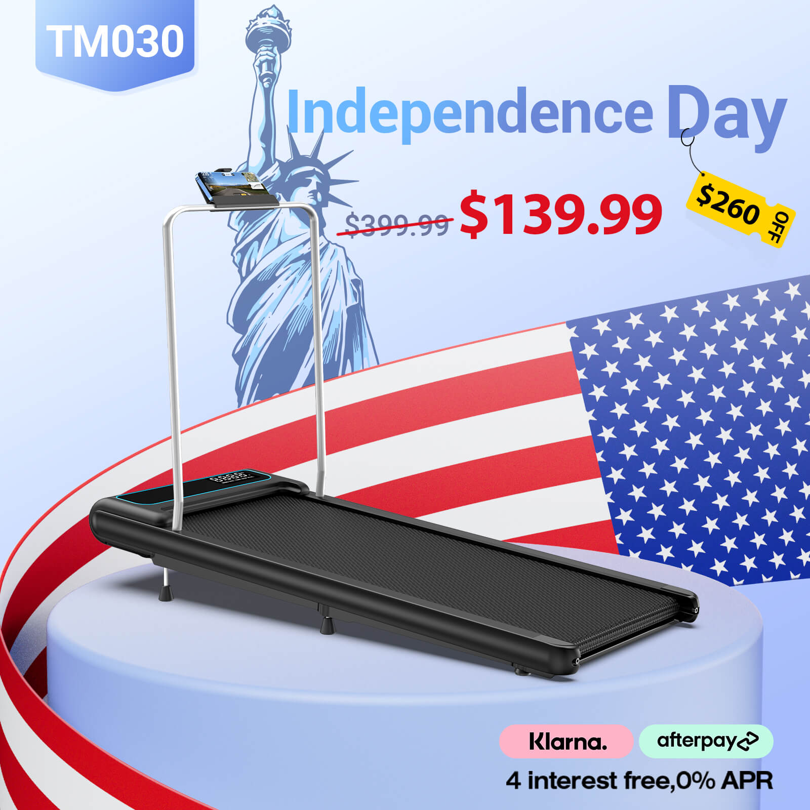 TM030 - Smart Treadmill With Removable Handrail-1