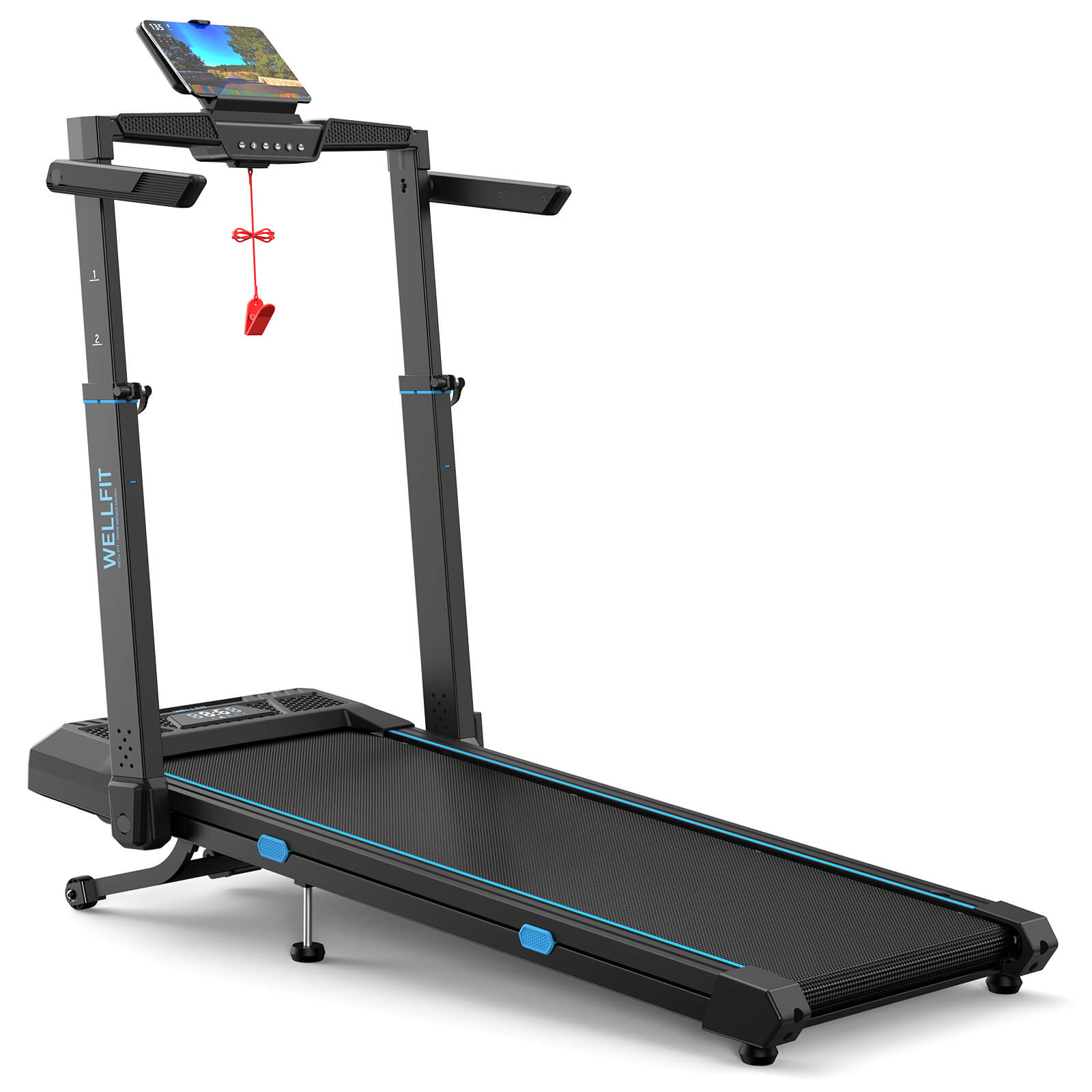 [New]TM032 Height-Adjustable Treadmill with 10% Auto Incline
