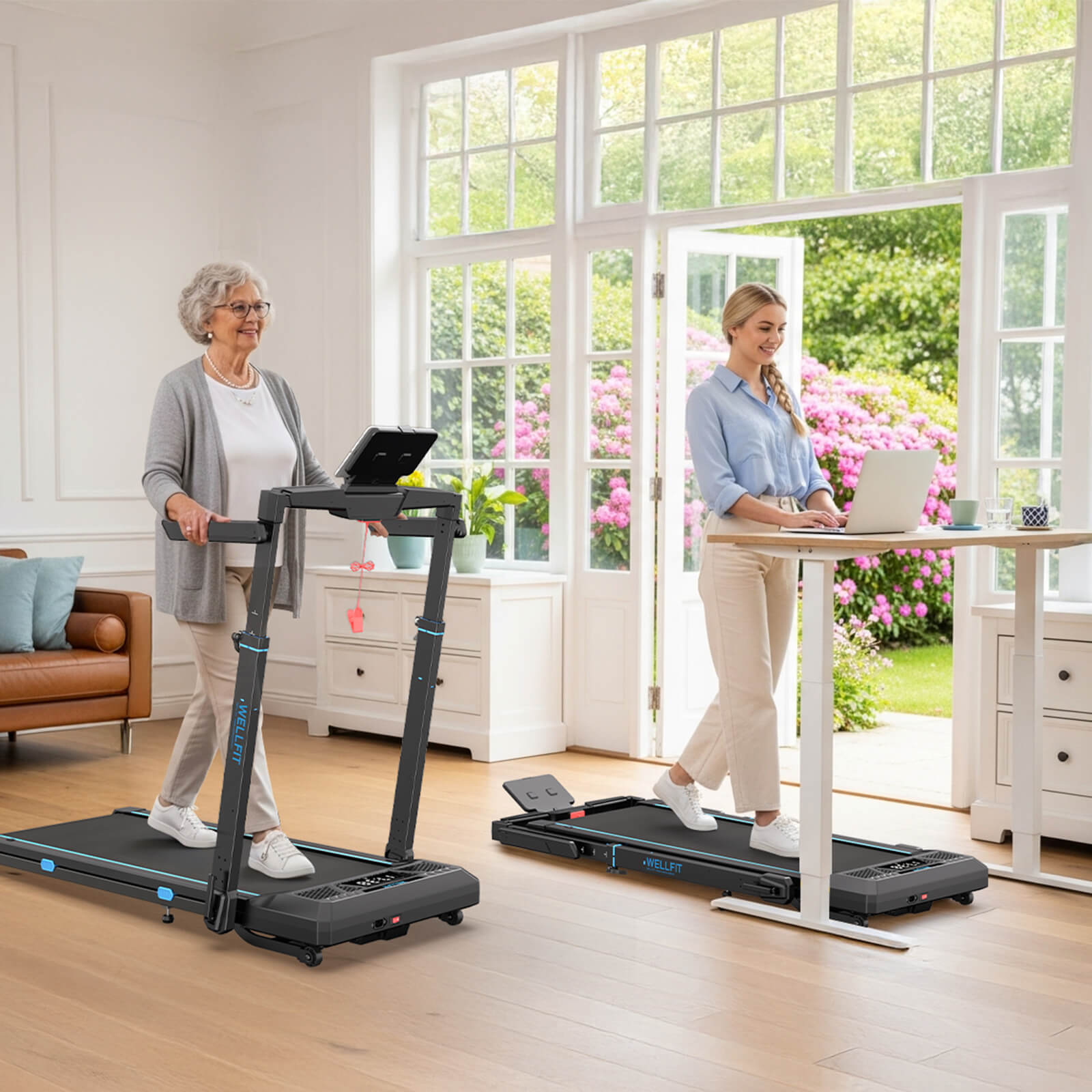 TM032 Foldable Treadmill With Auto Incline For Weight Loss