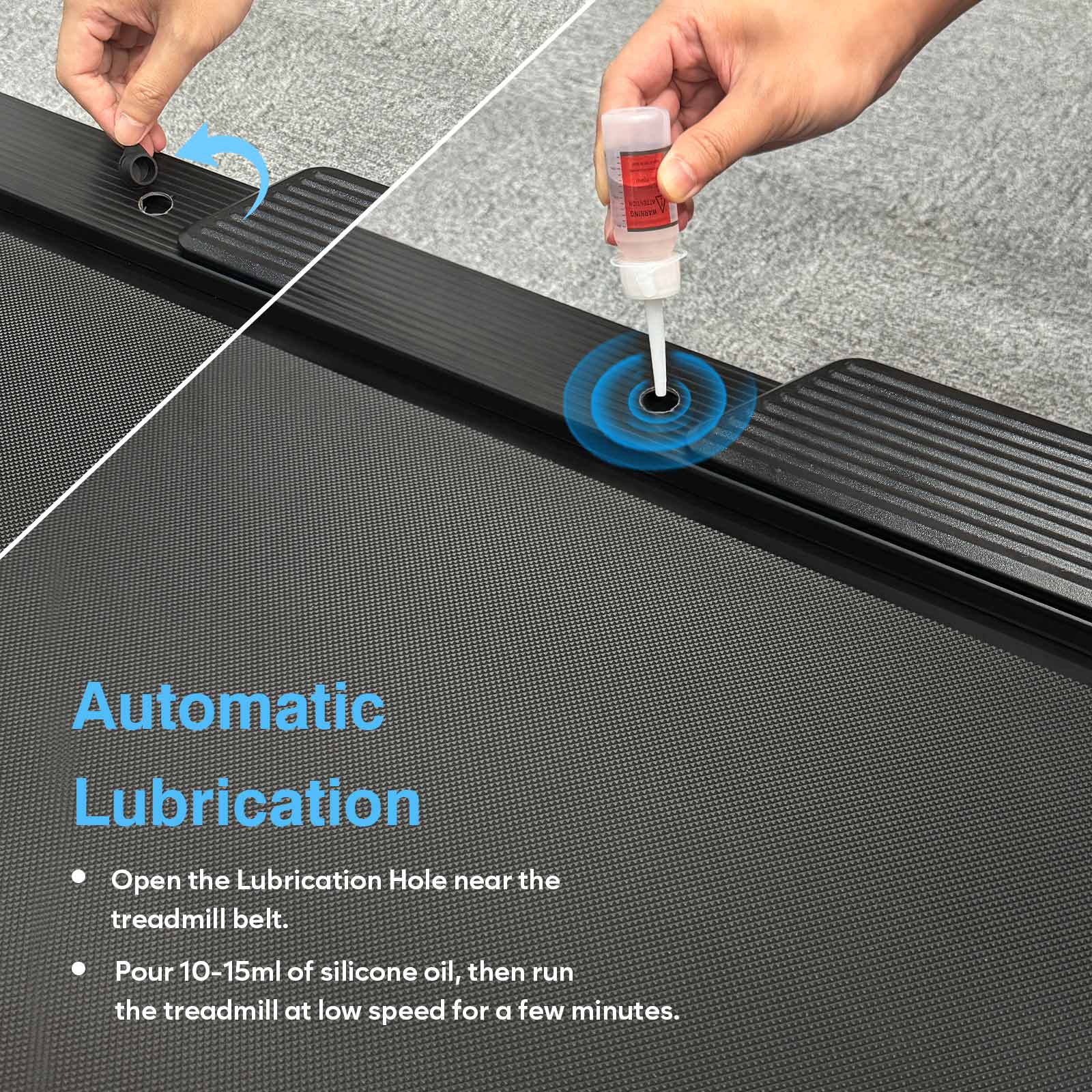 [New]TM033 Heavy-Duty 12% Auto Incline Treadmill With Screen 18.2*45 In Running Area