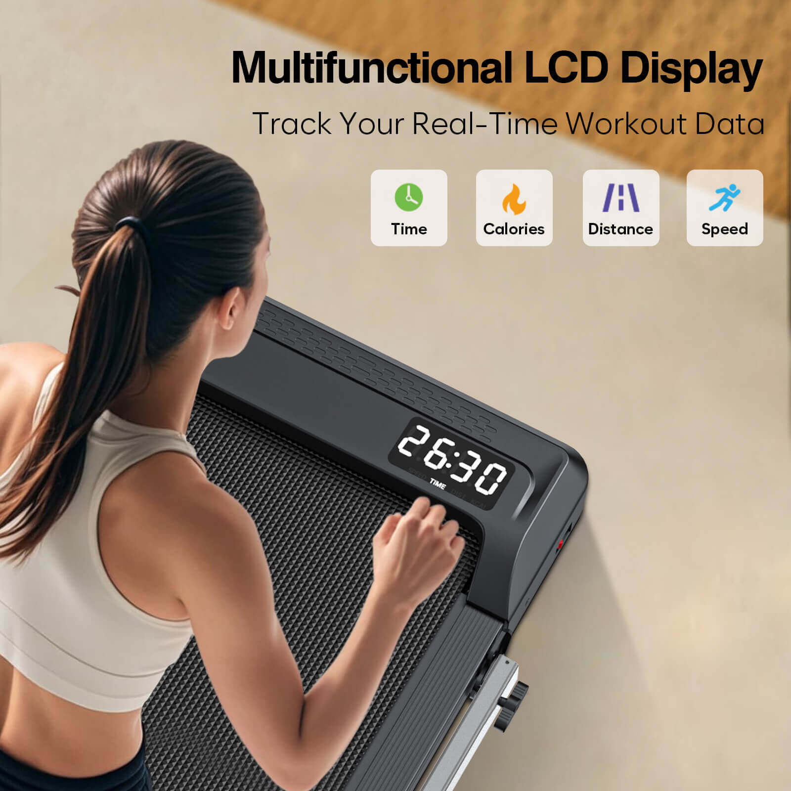 [New]TM035  Folding Treadmill With Incline