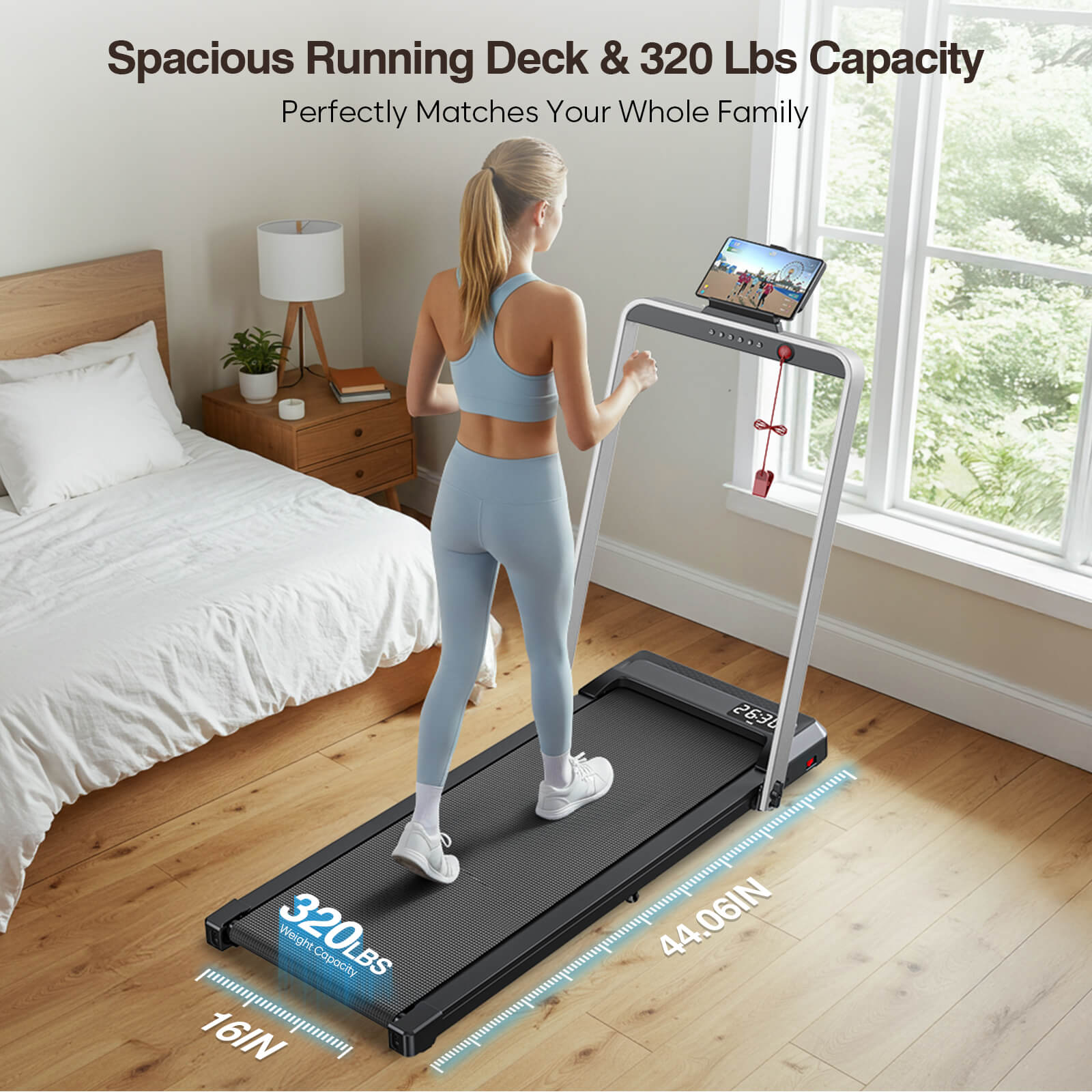 [New]TM035  Folding Treadmill With Incline
