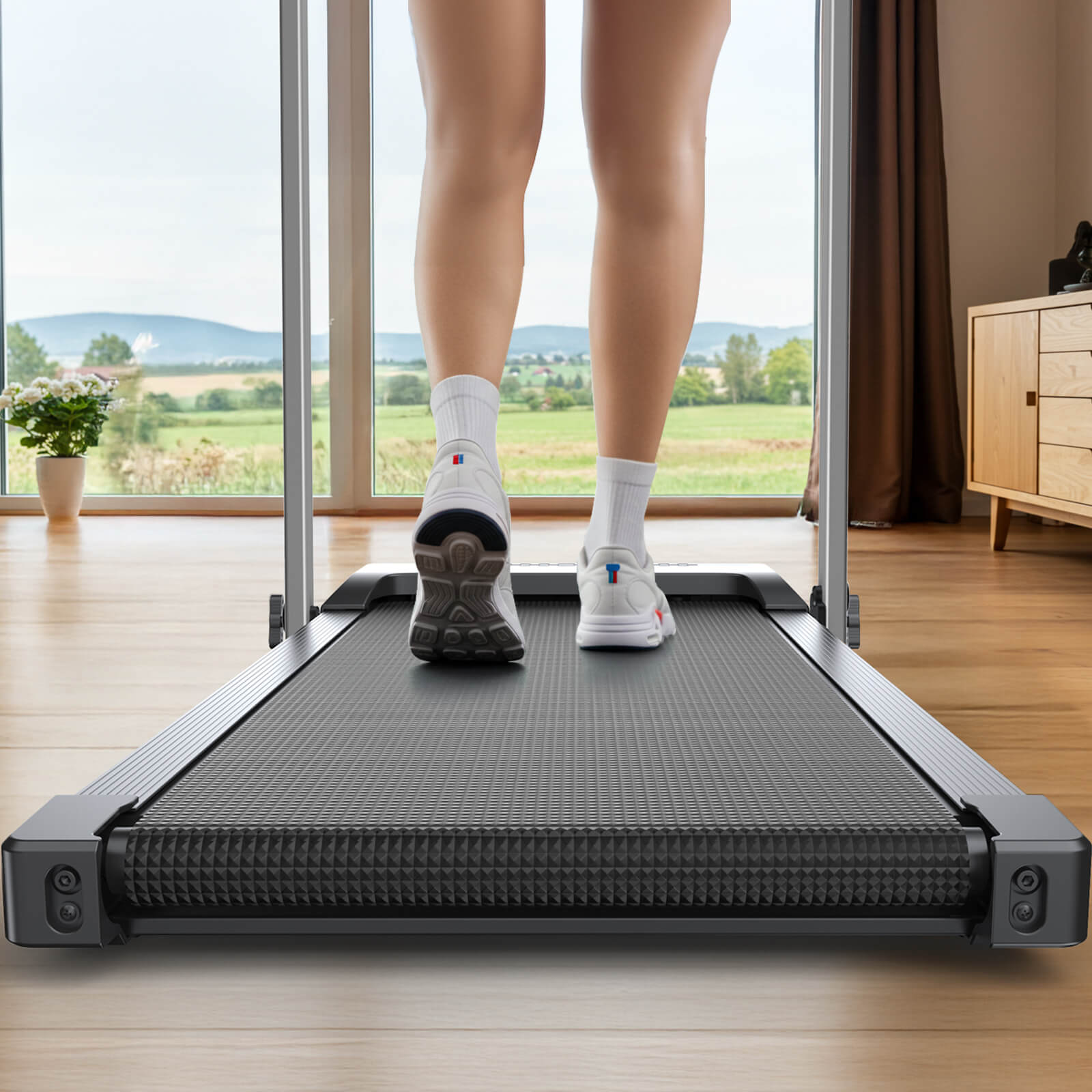 [New]TM035  Folding Treadmill With Incline