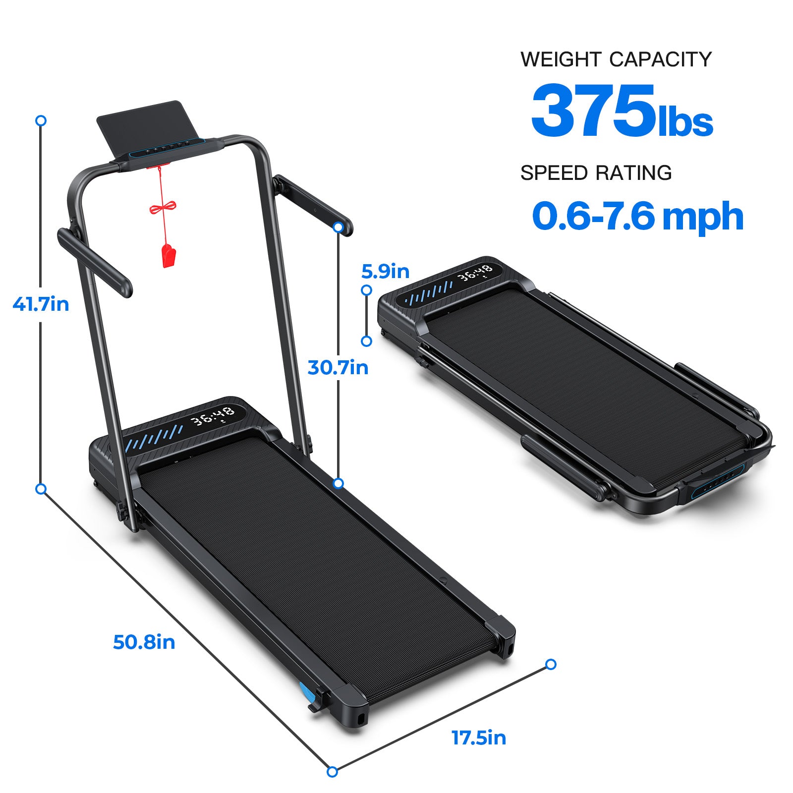 [New]TM037 Pro Foldable Treadmill With Auto Incline