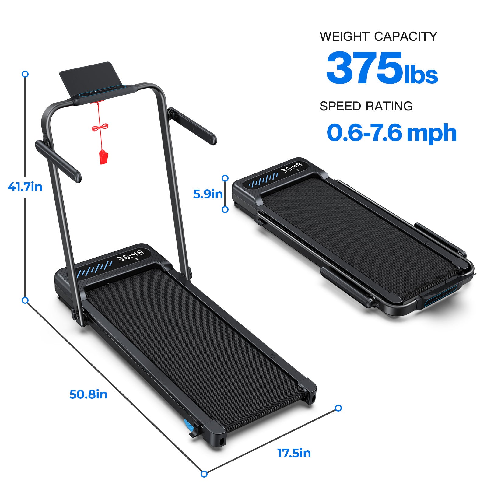 [New]TM037 Pro Foldable Treadmill With Incline