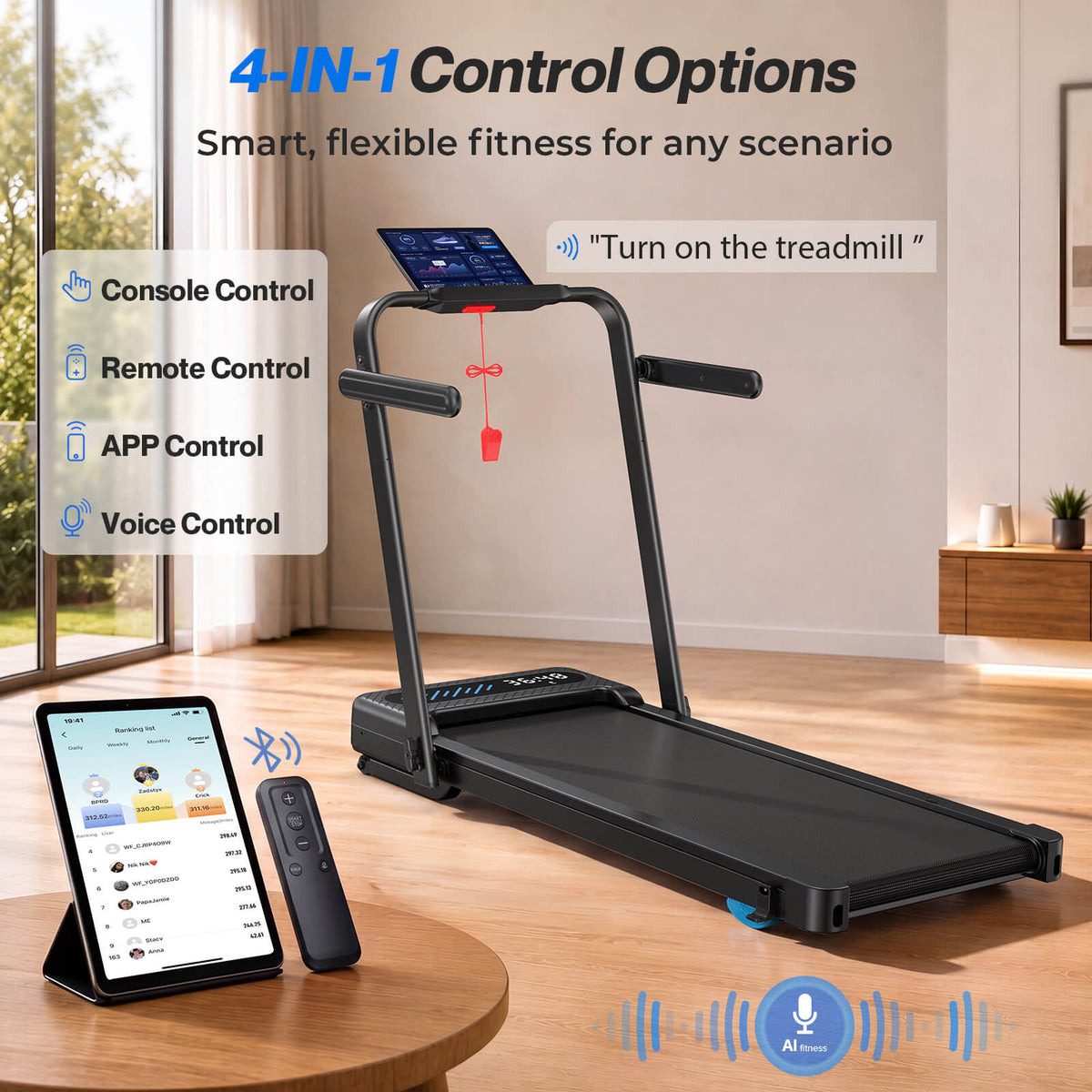 TM037 Pro Folding 12% Auto Incline Treadmill Powered by Bosch® Motor