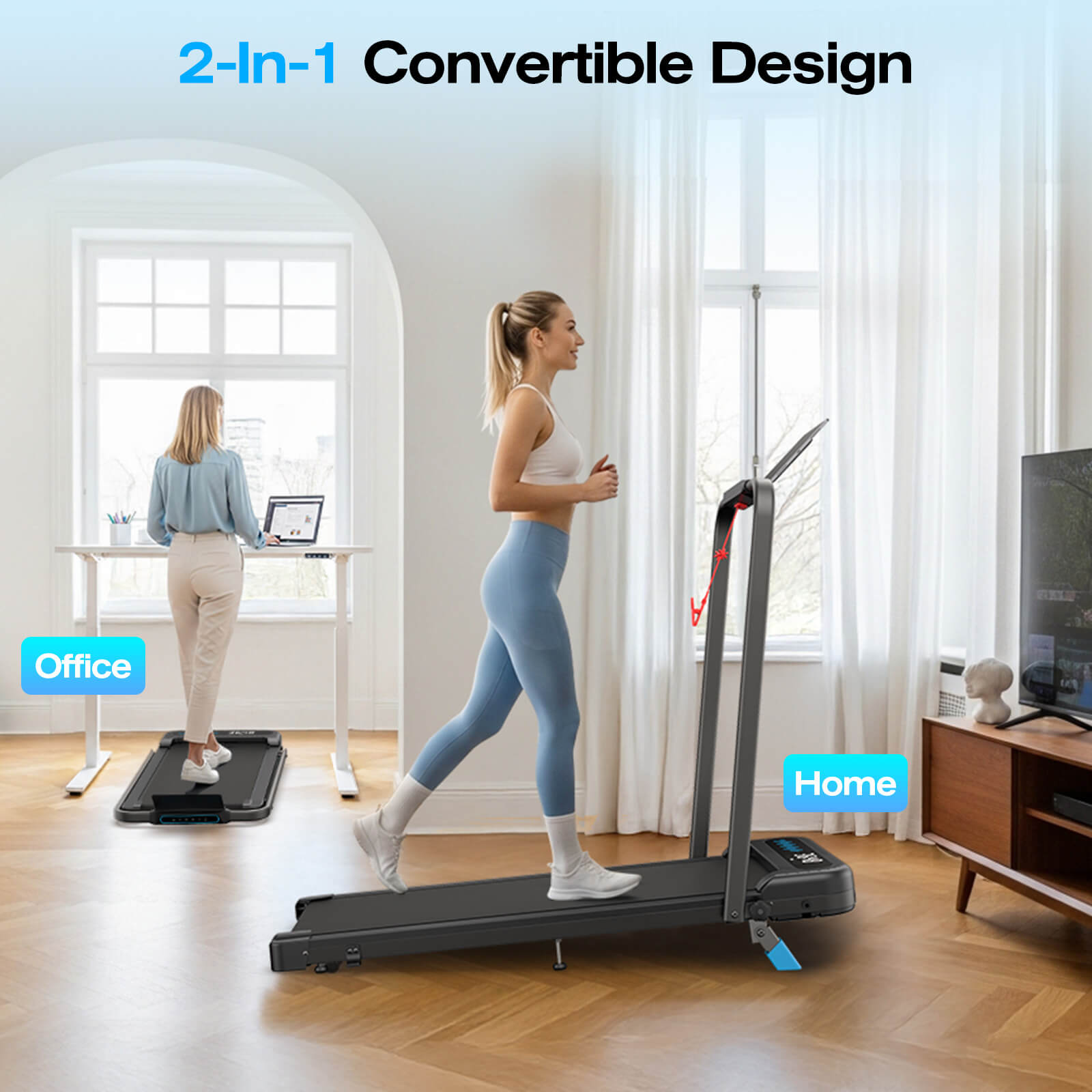 [New]TM037  Folding Treadmill With Incline For Home Use