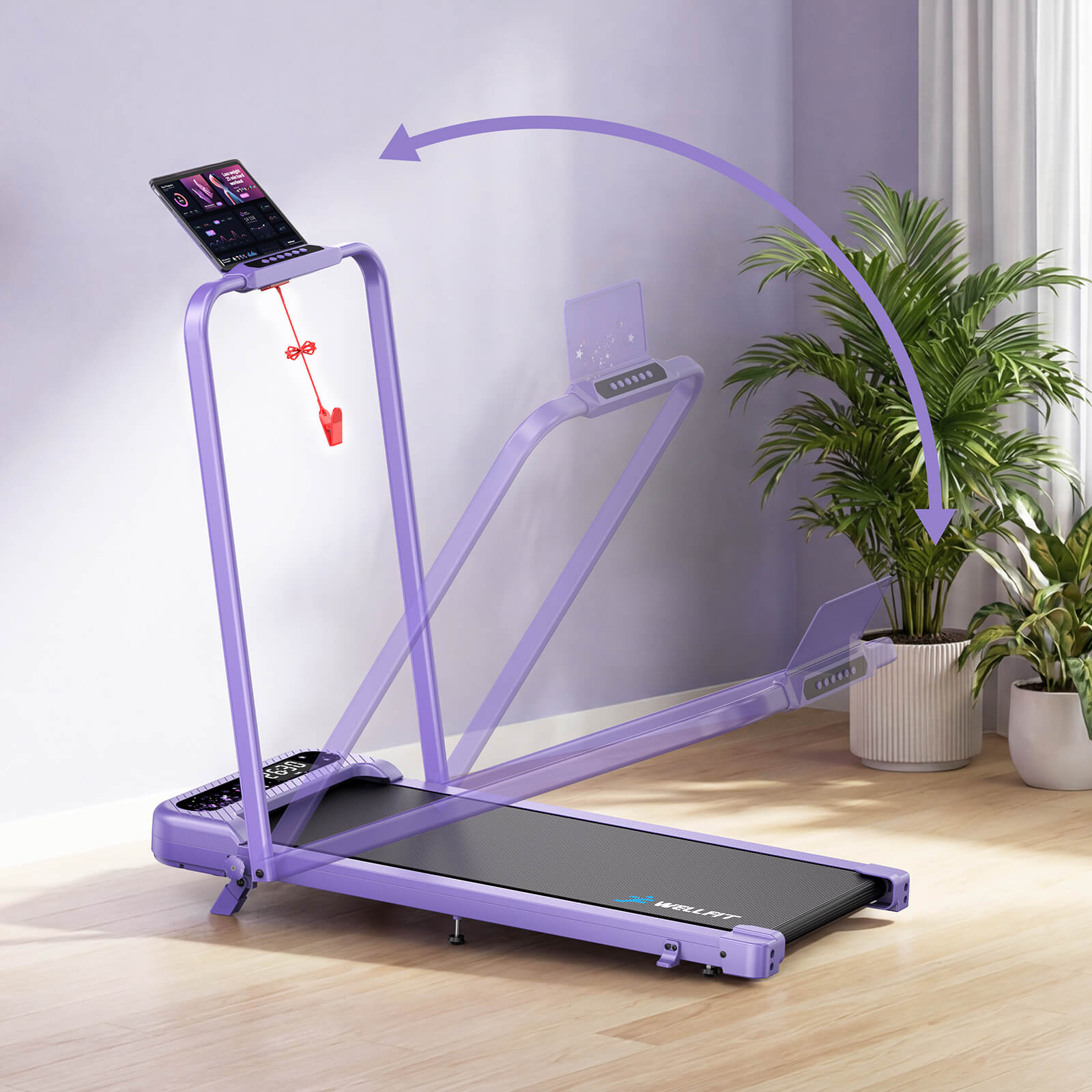[Mother's Day Limited Edition] TM037 Fold Flat Treadmill With Gift Package