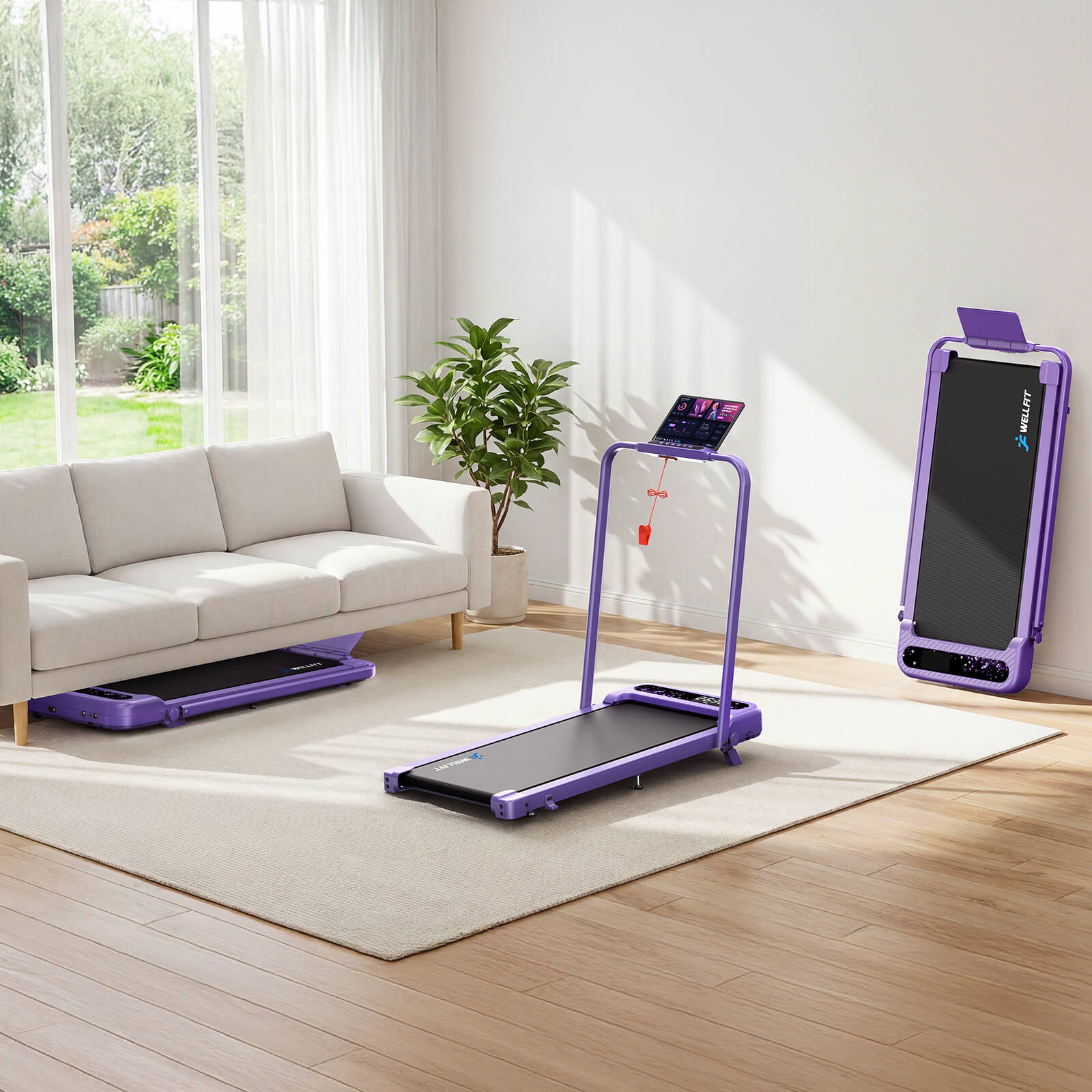 [Mother's Day Limited Edition] TM037 Fold Flat Treadmill With Gift Package