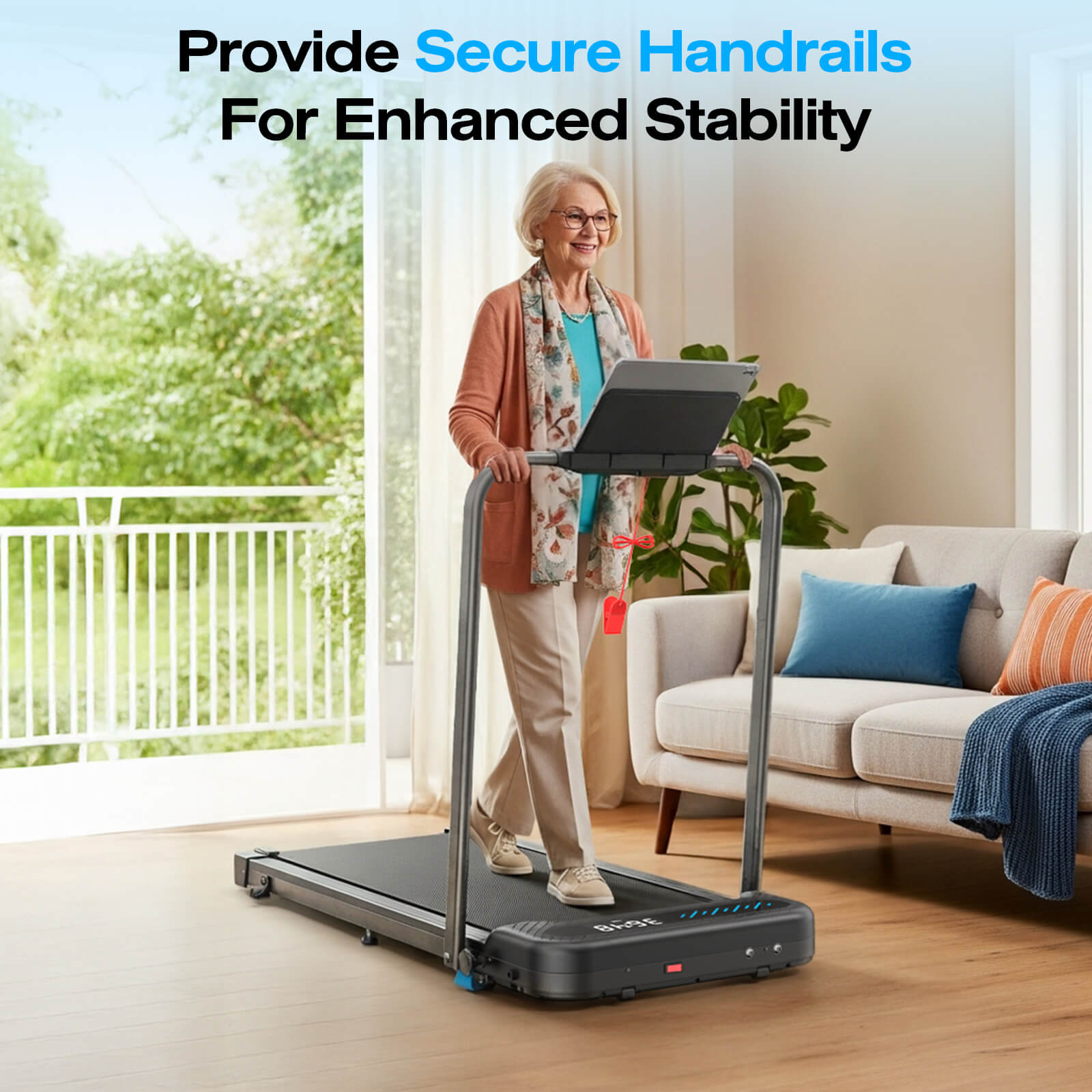 [New]TM037  Folding Treadmill With Incline For Home Use