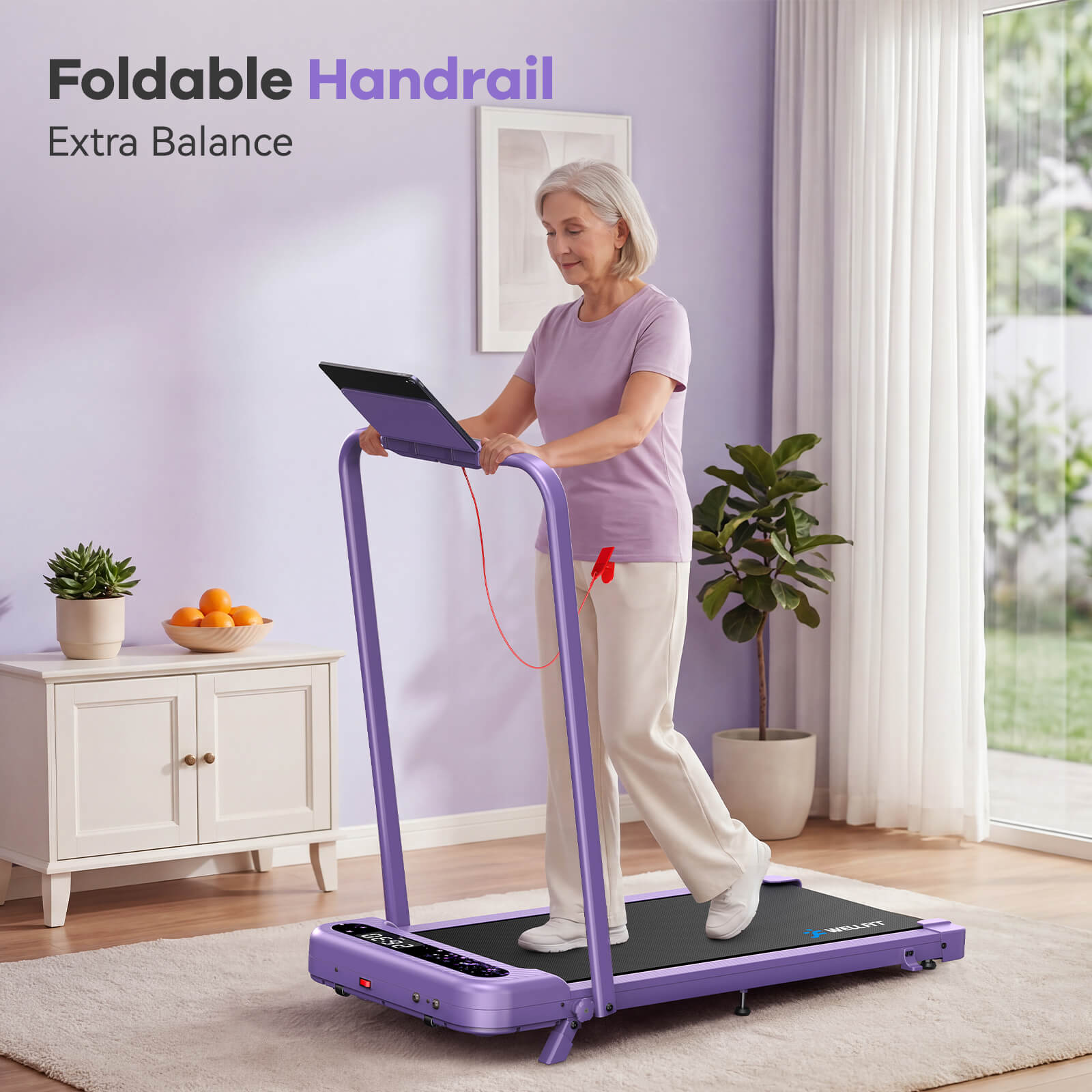 [Mother's Day Limited Edition] TM037 Fold Flat Treadmill With Gift Package