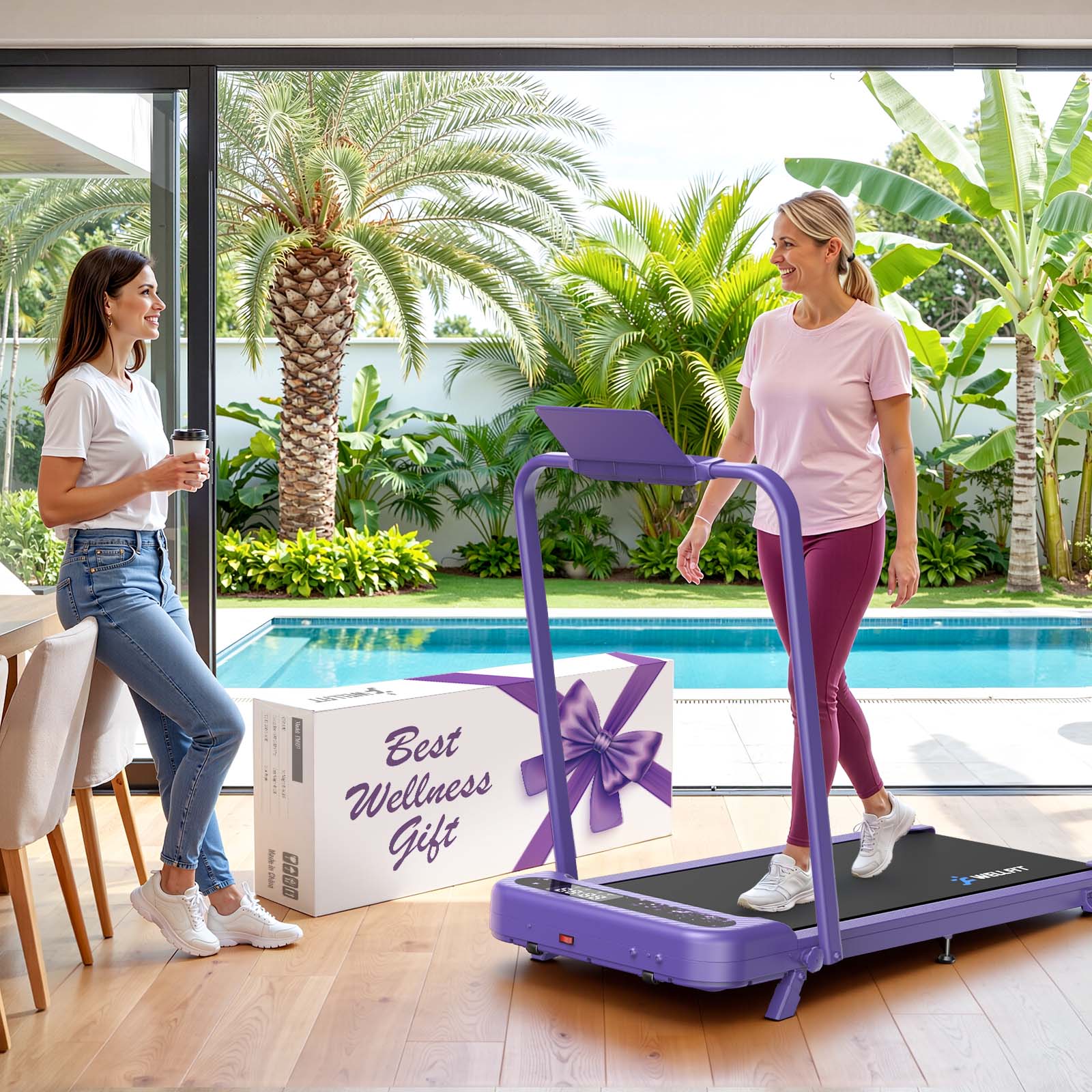 [Limited Gift Edition] Fold Flat Treadmill With Gift Package
