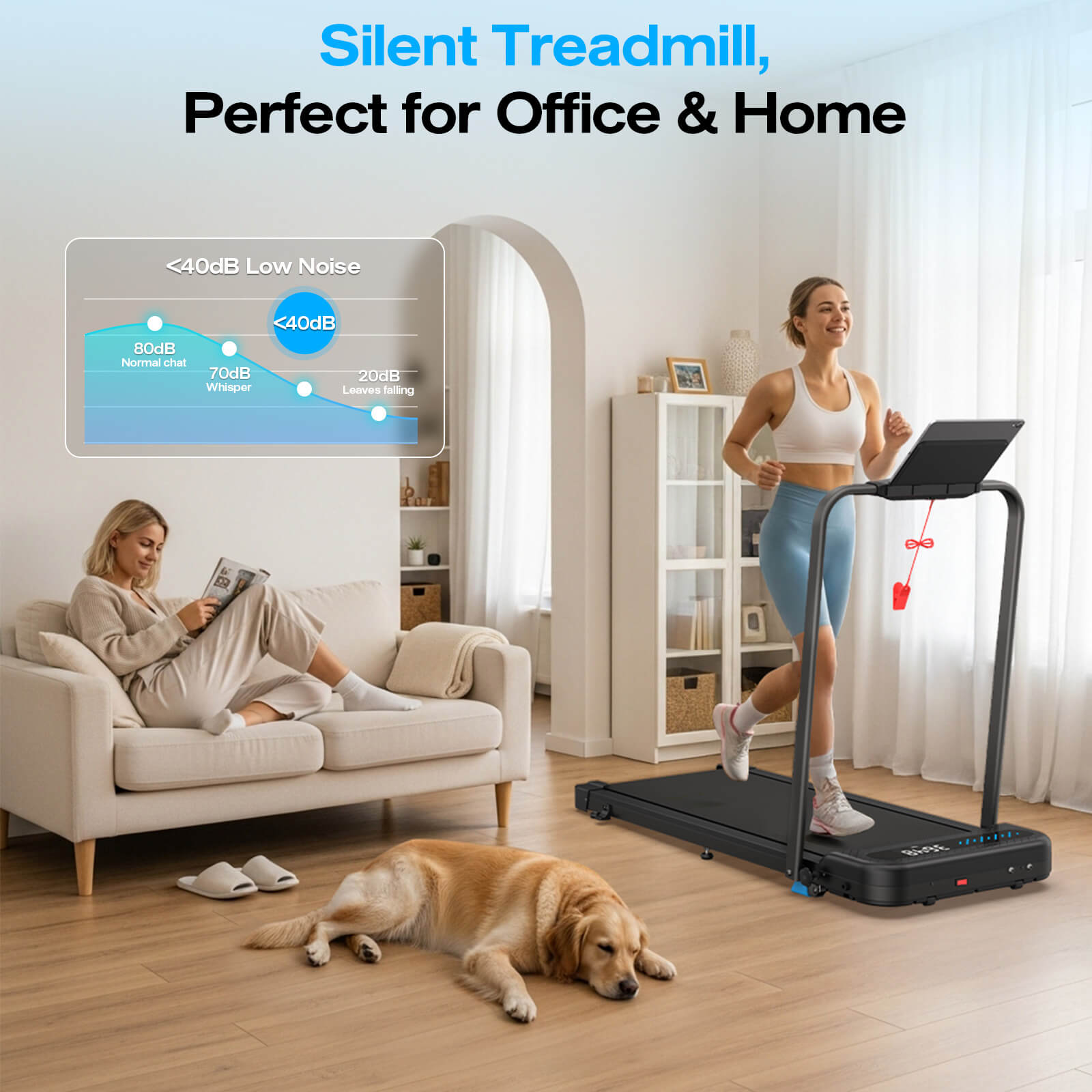 [New]TM037  Folding Treadmill With Incline For Home Use