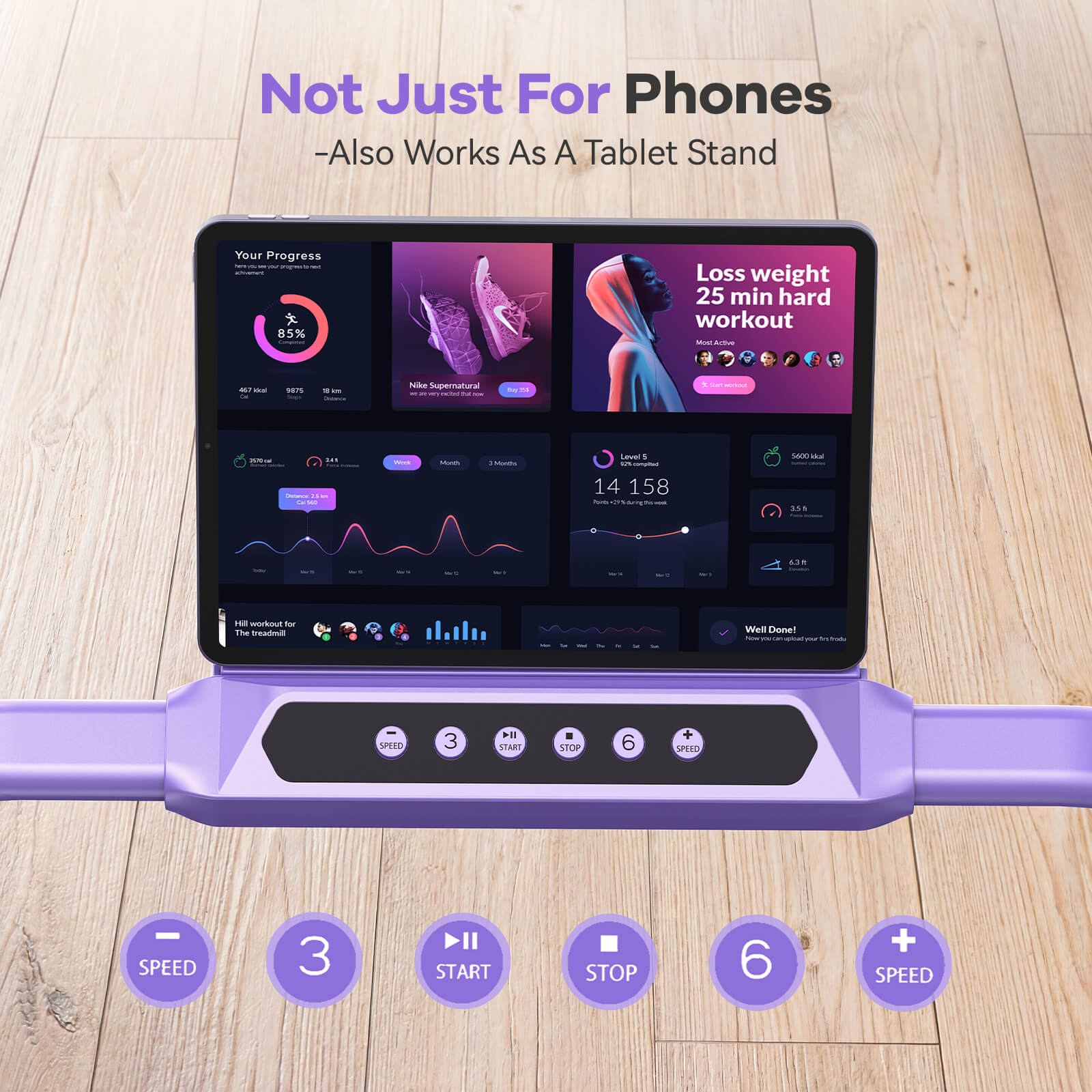 [Mother's Day Limited Edition] TM037 Fold Flat Treadmill With Gift Package