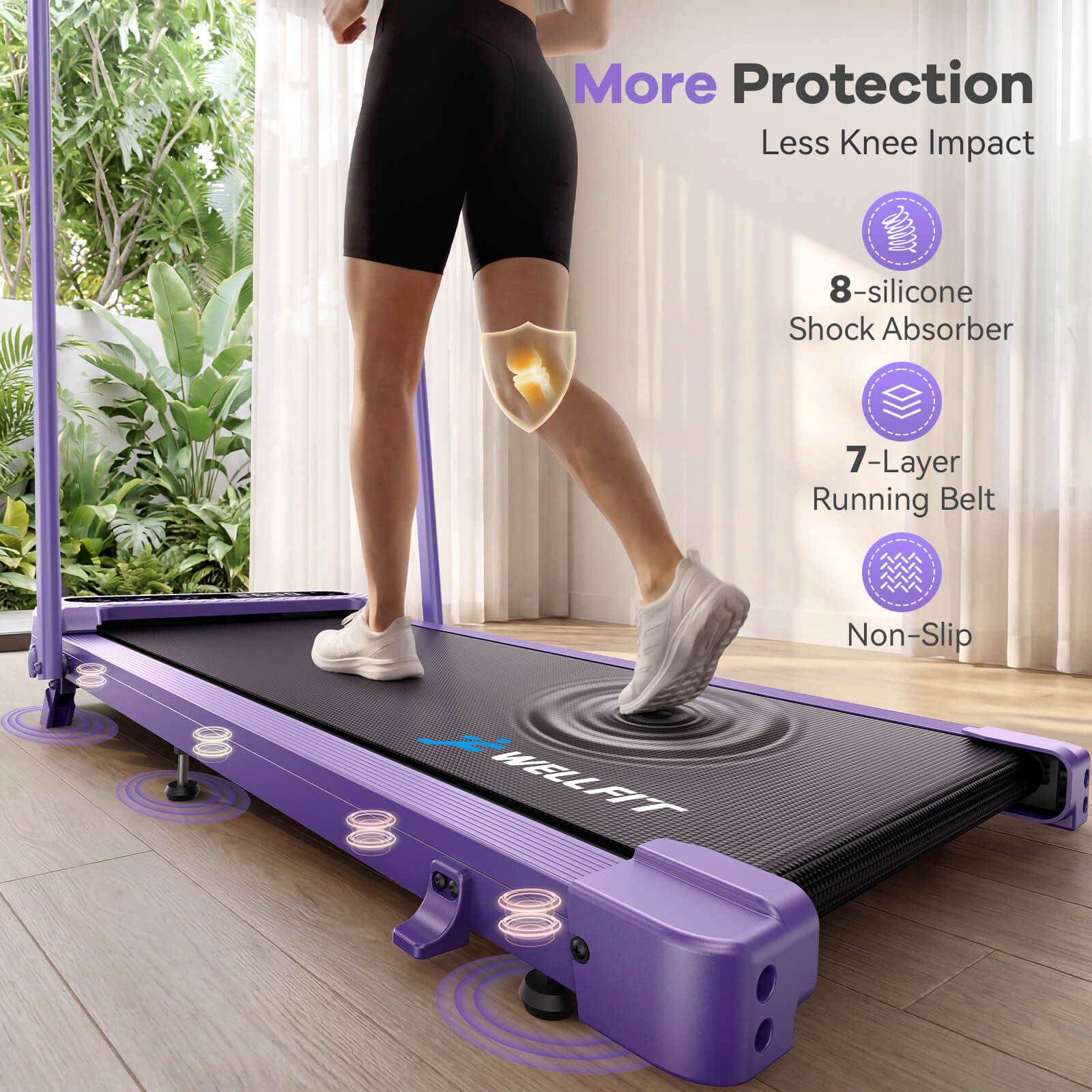 [Mother's Day Limited Edition] TM037 Fold Flat Treadmill With Gift Package