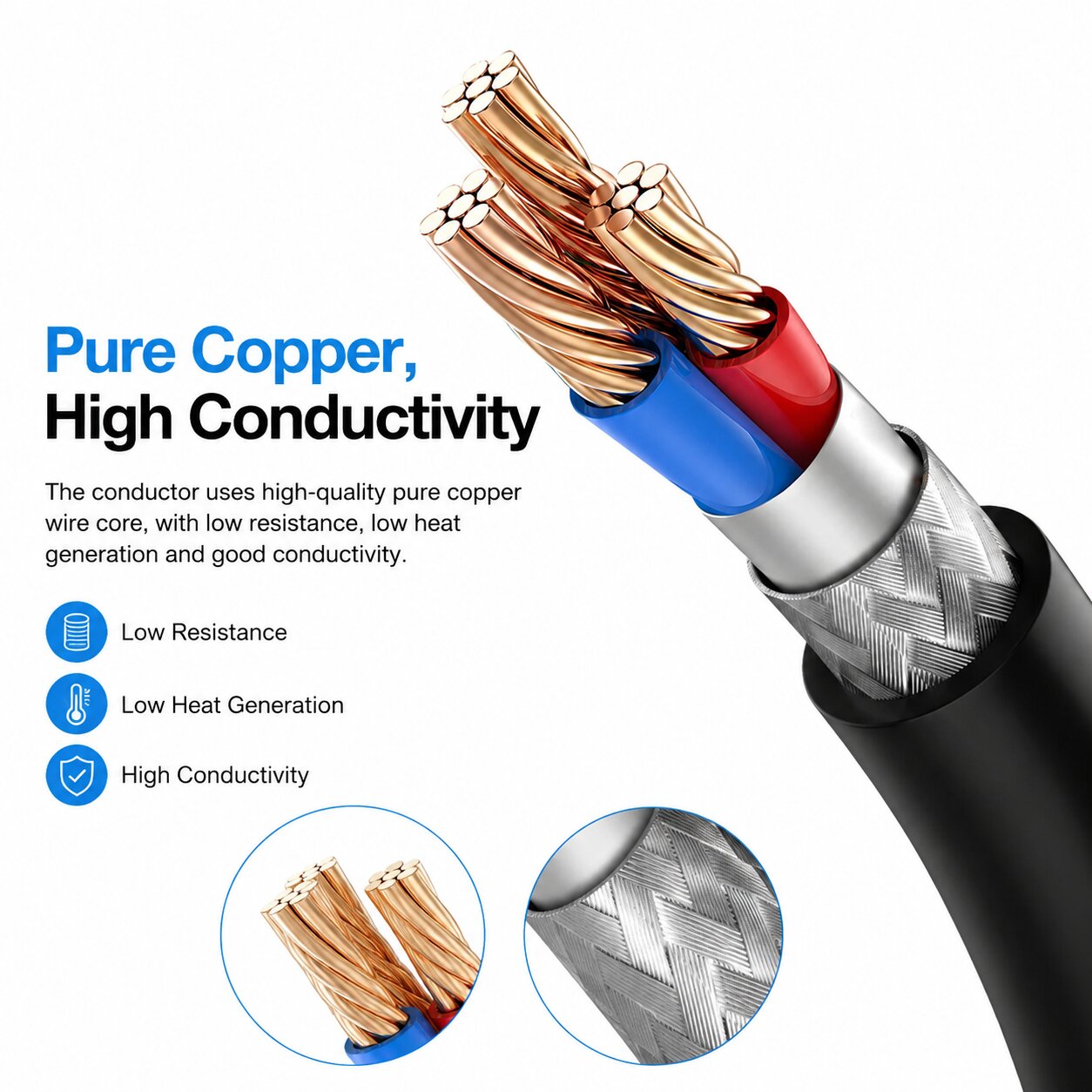 WELLFIT Treadmill 13 Feet Extension Power Cord