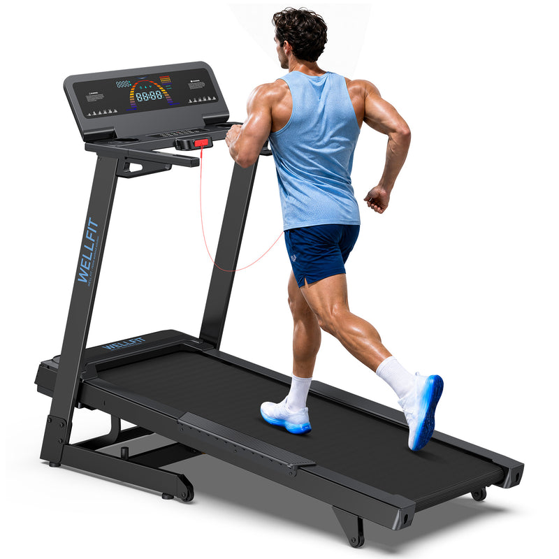[New] TM029 FOLD-Foldable Heavy Duty Treadmill With 15% Auto Incline
