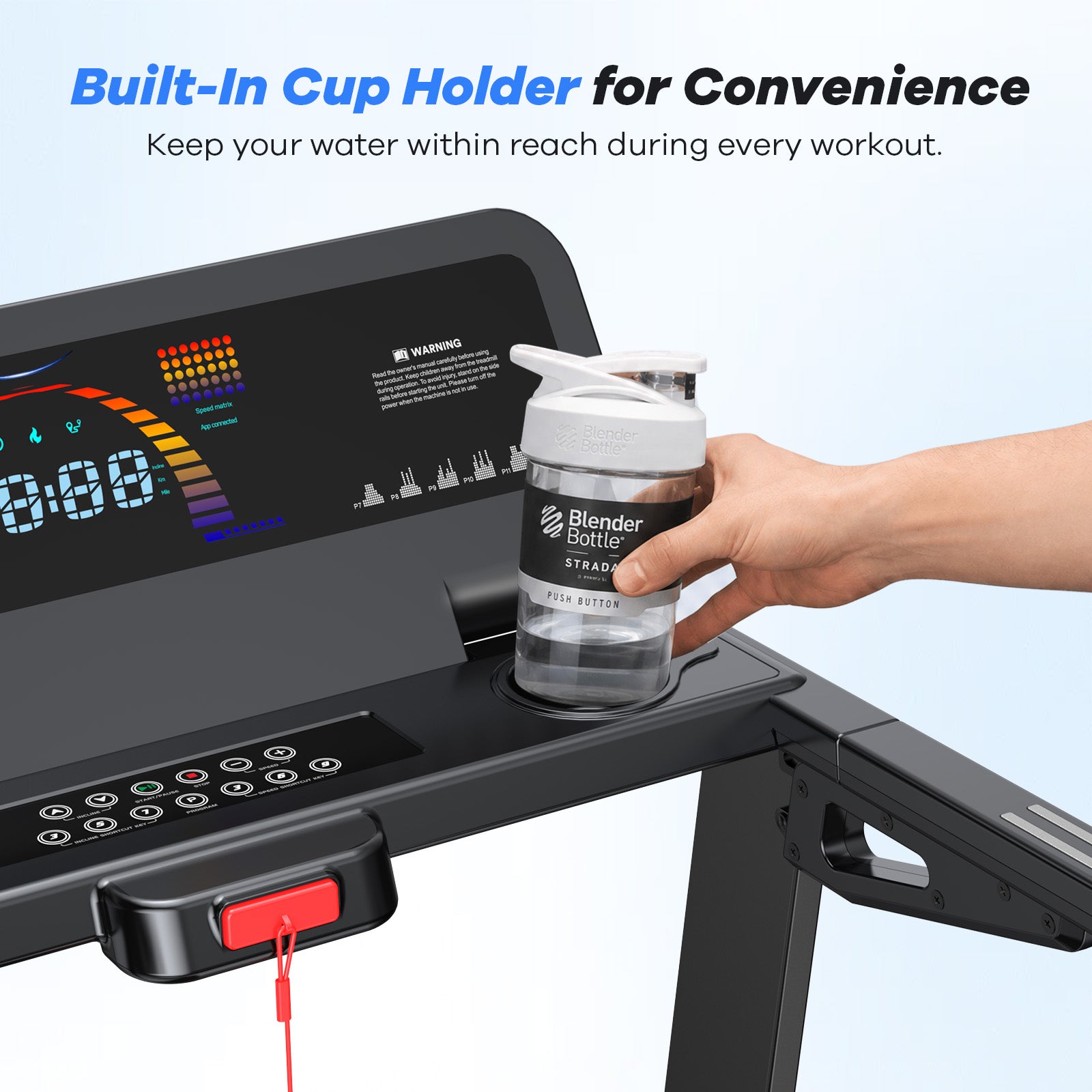 [New] TM029 FOLD-Foldable Heavy Duty Treadmill With 15% Auto Incline